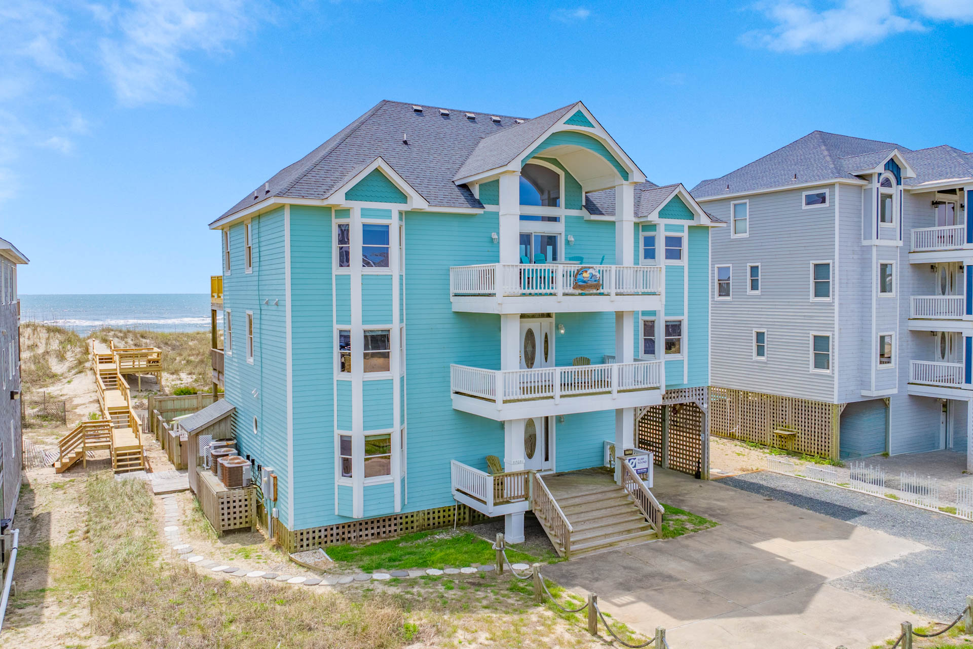 Surf Or Sound Realty 1145 Walkin On Sunshine Hatteras Exterior 9