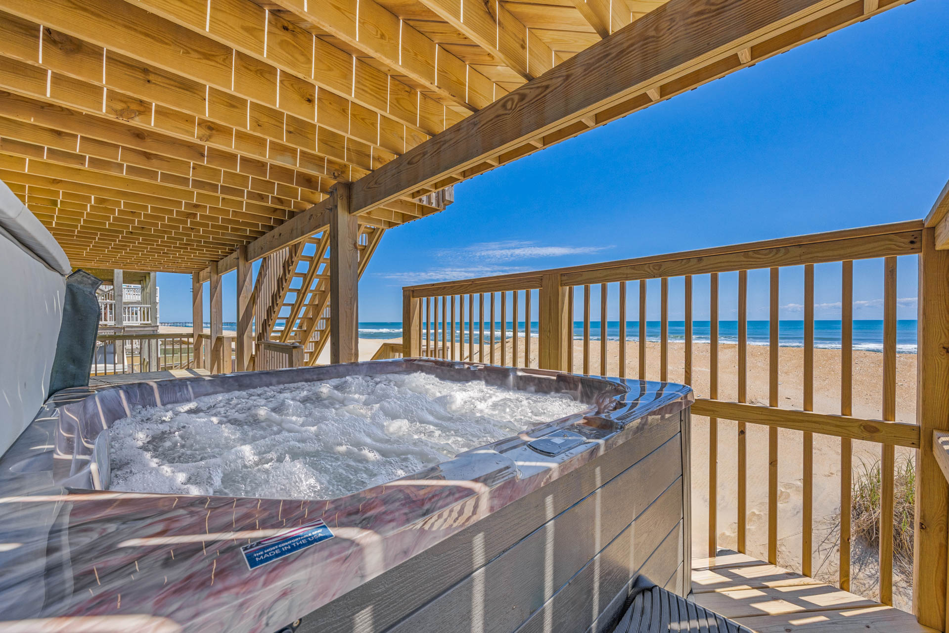 Surf Or Sound Realty 1111 Beachfront Pirates Hot Tub