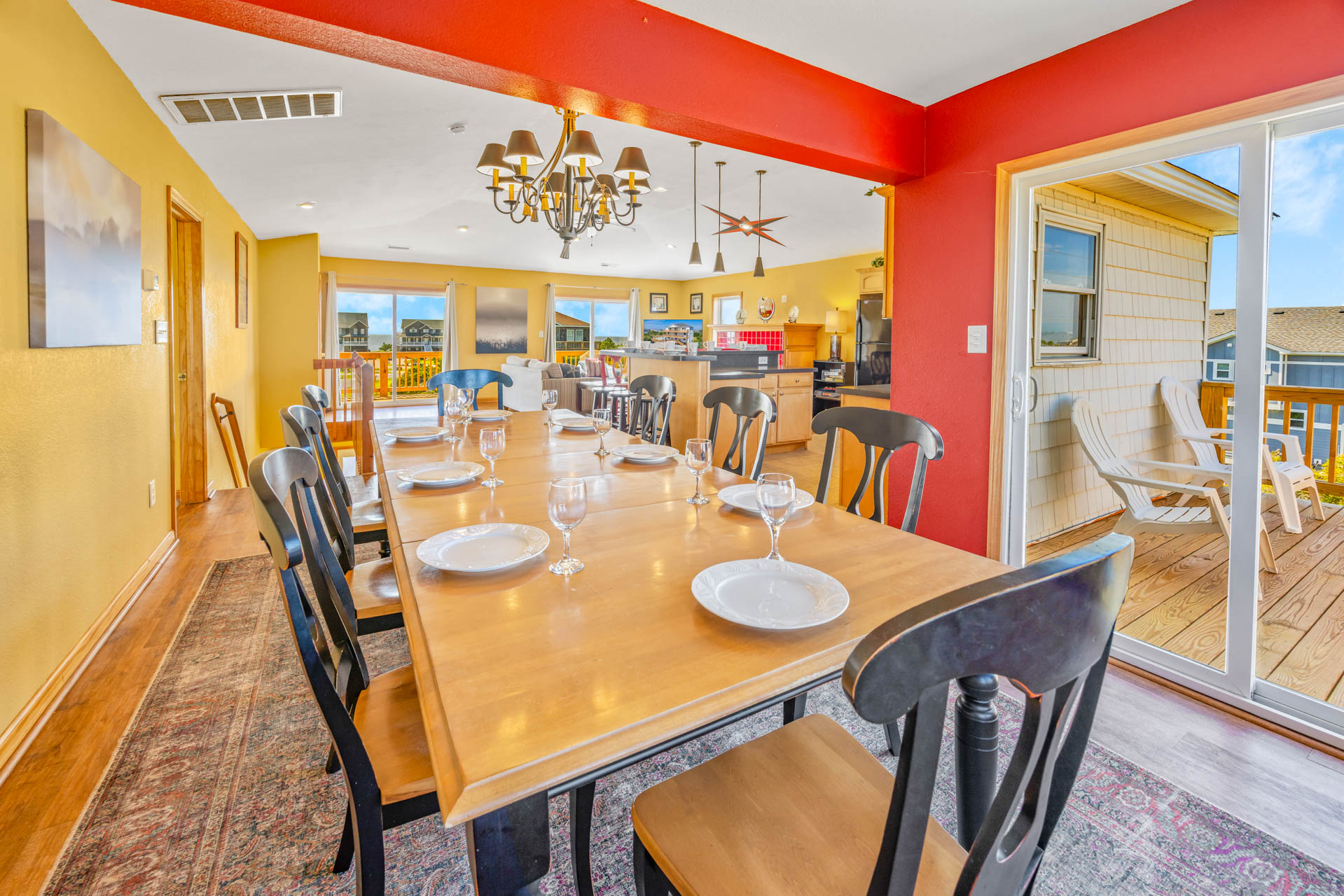 Surf Or Sound Realty 727 Knights In Salvo Dining Area 3