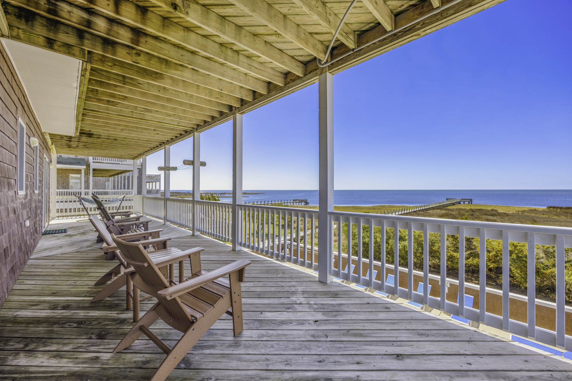 Surf Or Sound Realty 339 Salvo Sunsets Deck 1