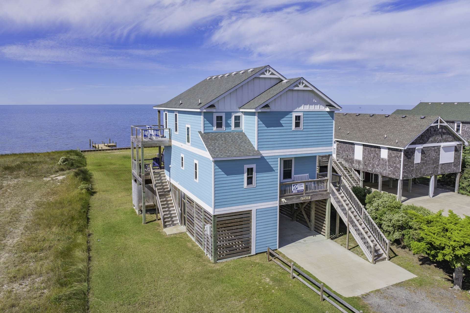 Surf Or Sound Realty 1168 Golden Hour On The Sound Exterior 3