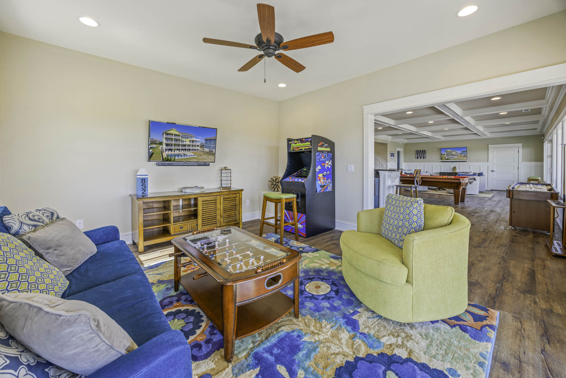 Surf Or Sound Realty 836 Hatteras Grander Game Room 9