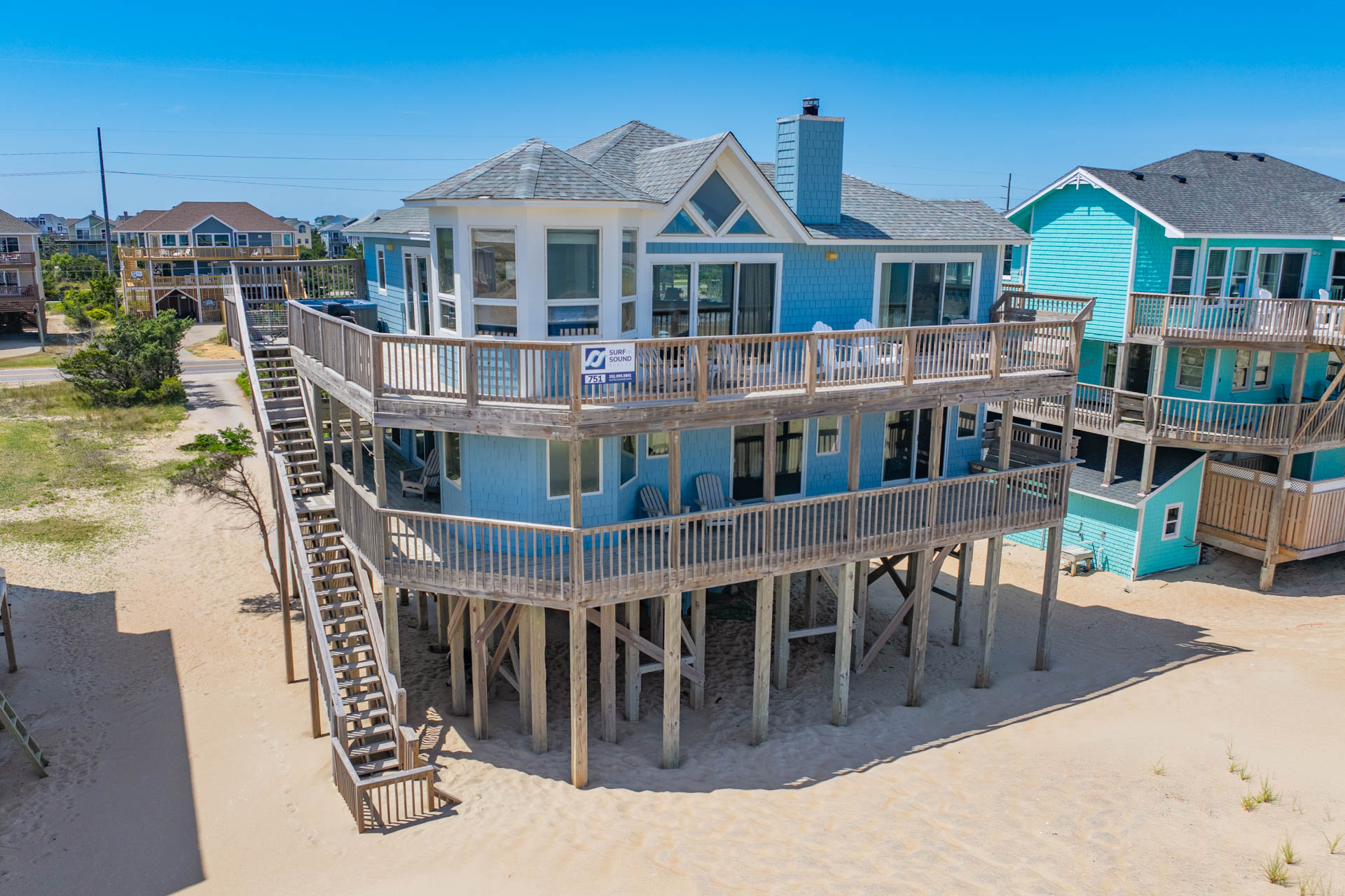 Surf Or Sound Realty 751 Windows To The Sea Exterior 7