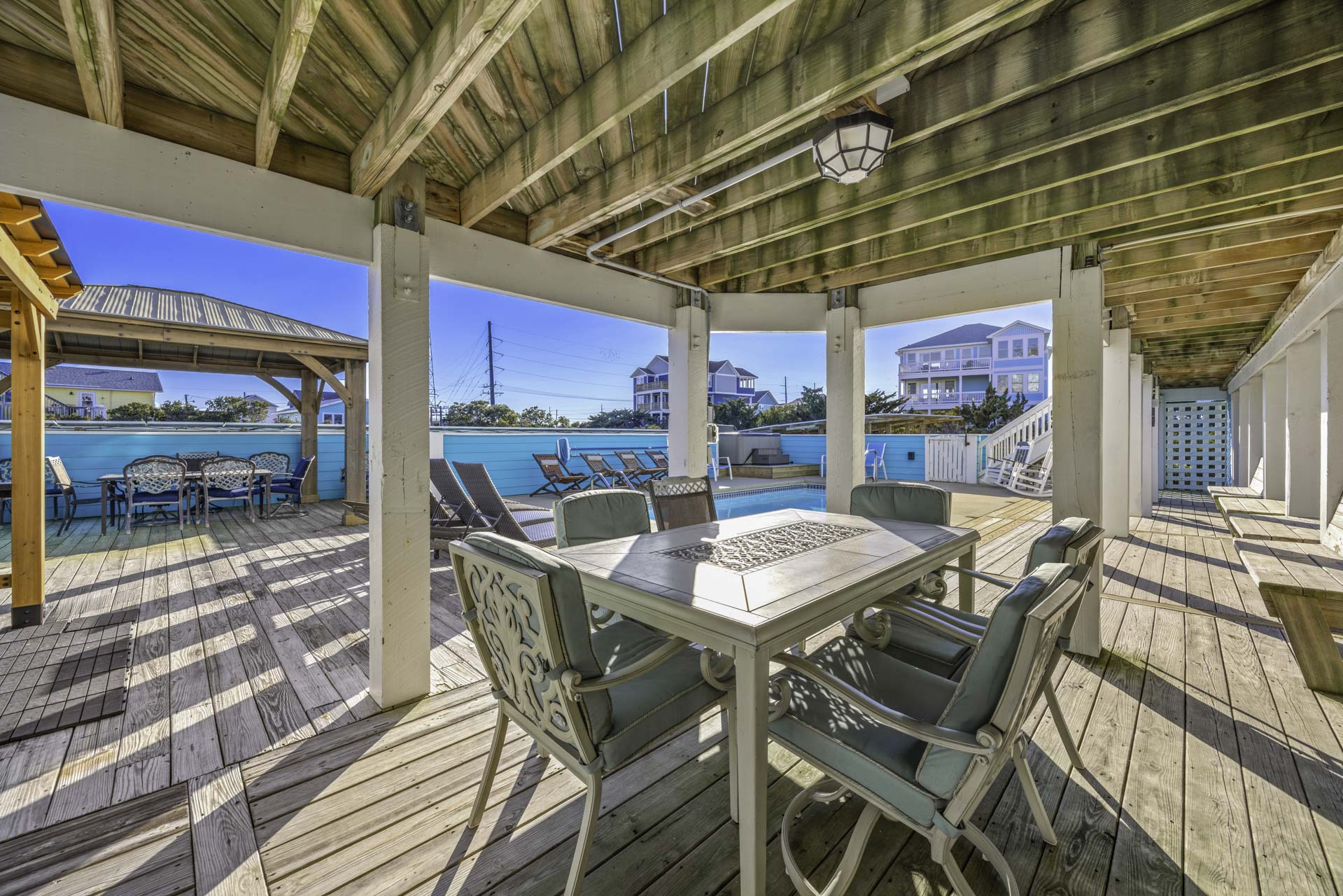 Surf Or Sound Realty 534 Peaceful Retreat Pool Area 1