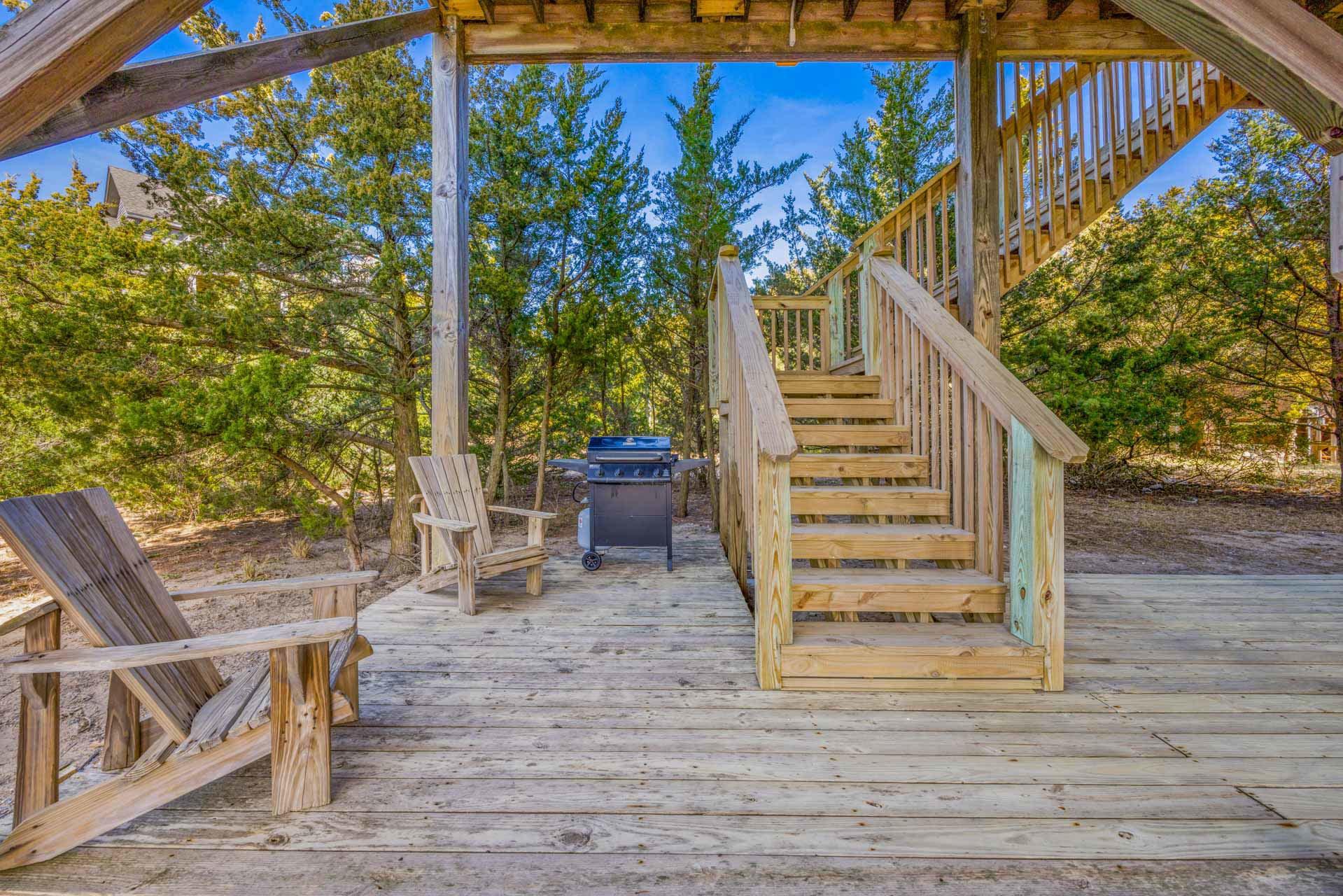 Surf Or Sound Realty 33 Sand Flea Grill Area