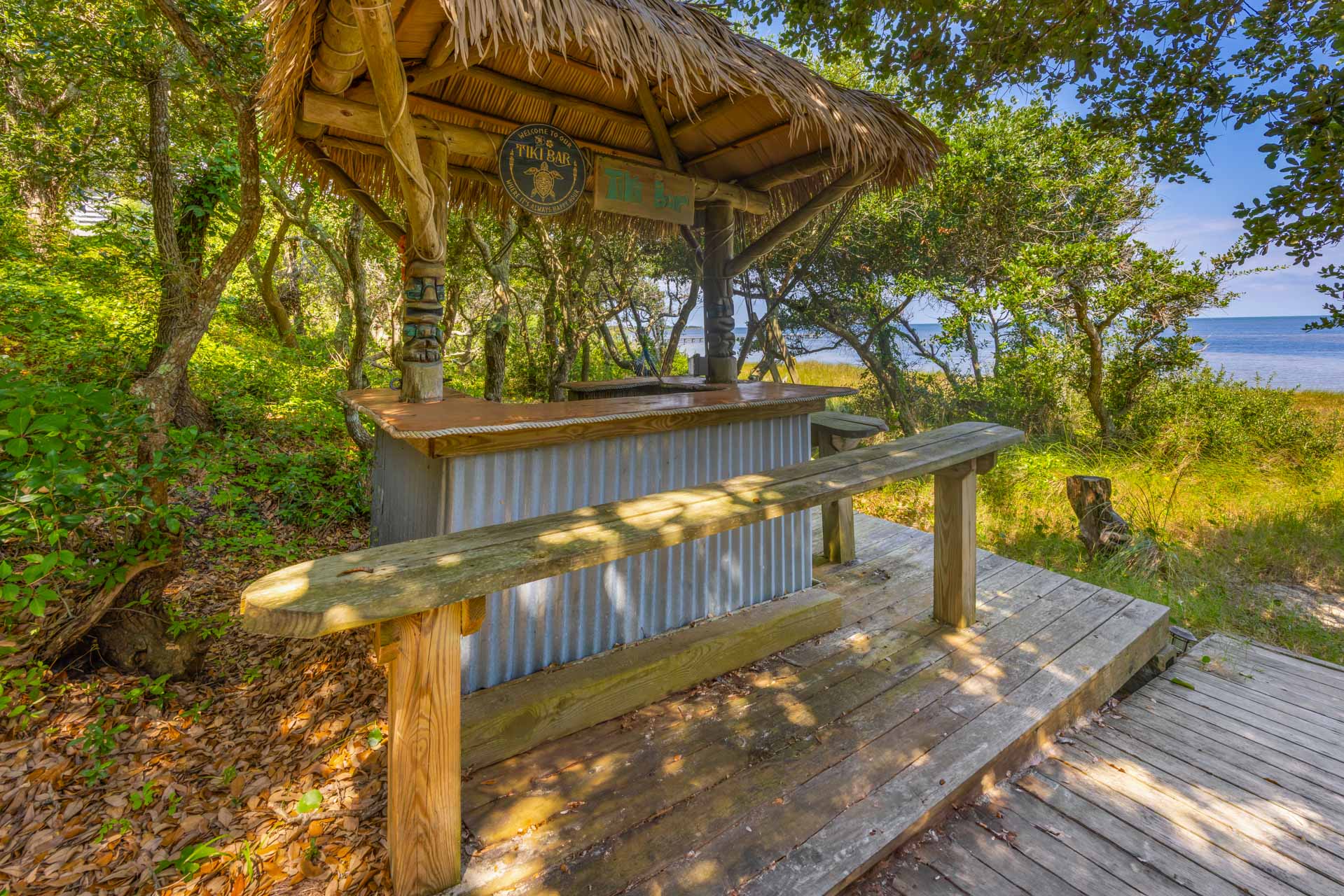 Surf Or Sound Realty 1227 The Treehouse Tiki Bar 1
