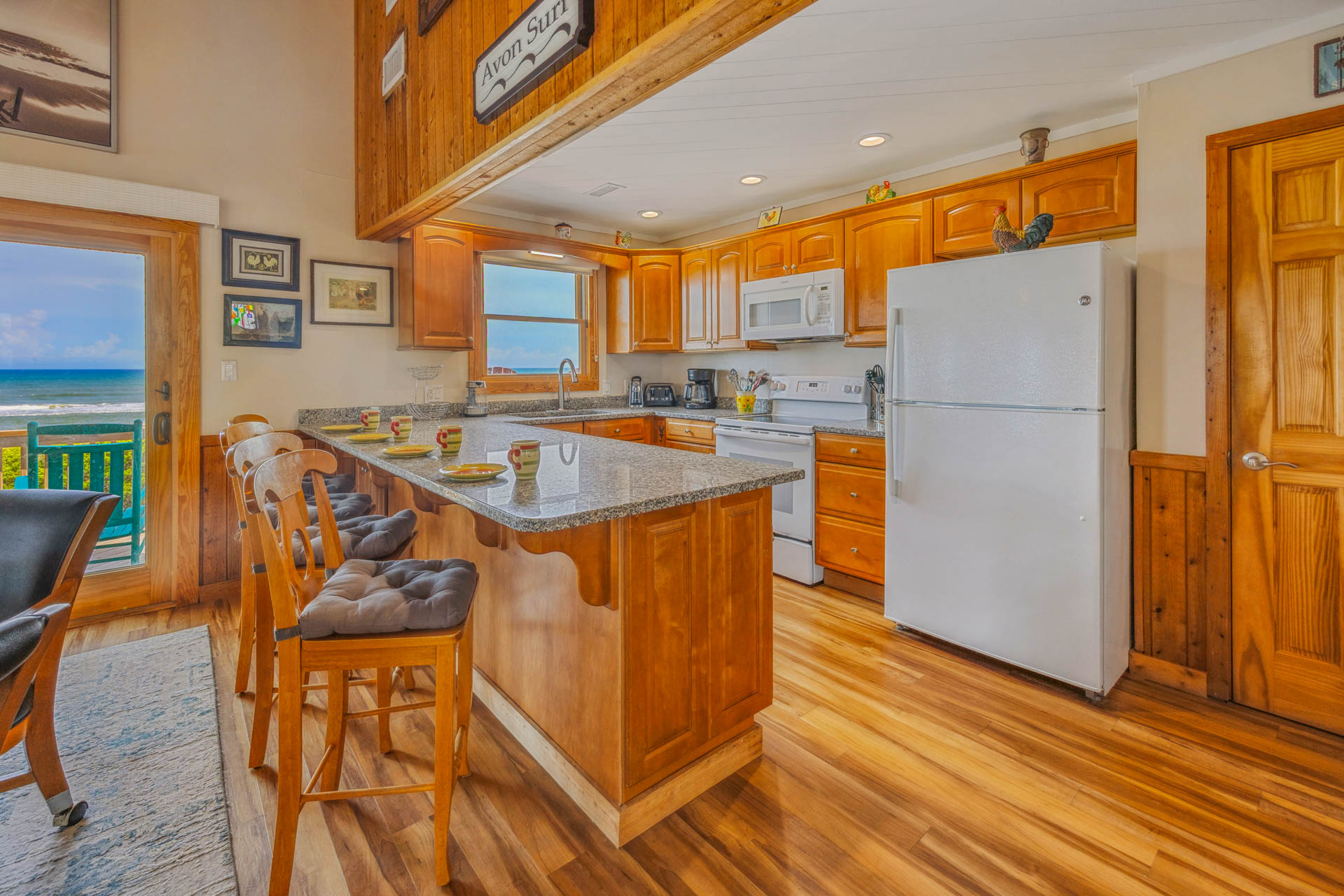 Surf Or Sound Realty 831 Avon Surf Kitchen 1