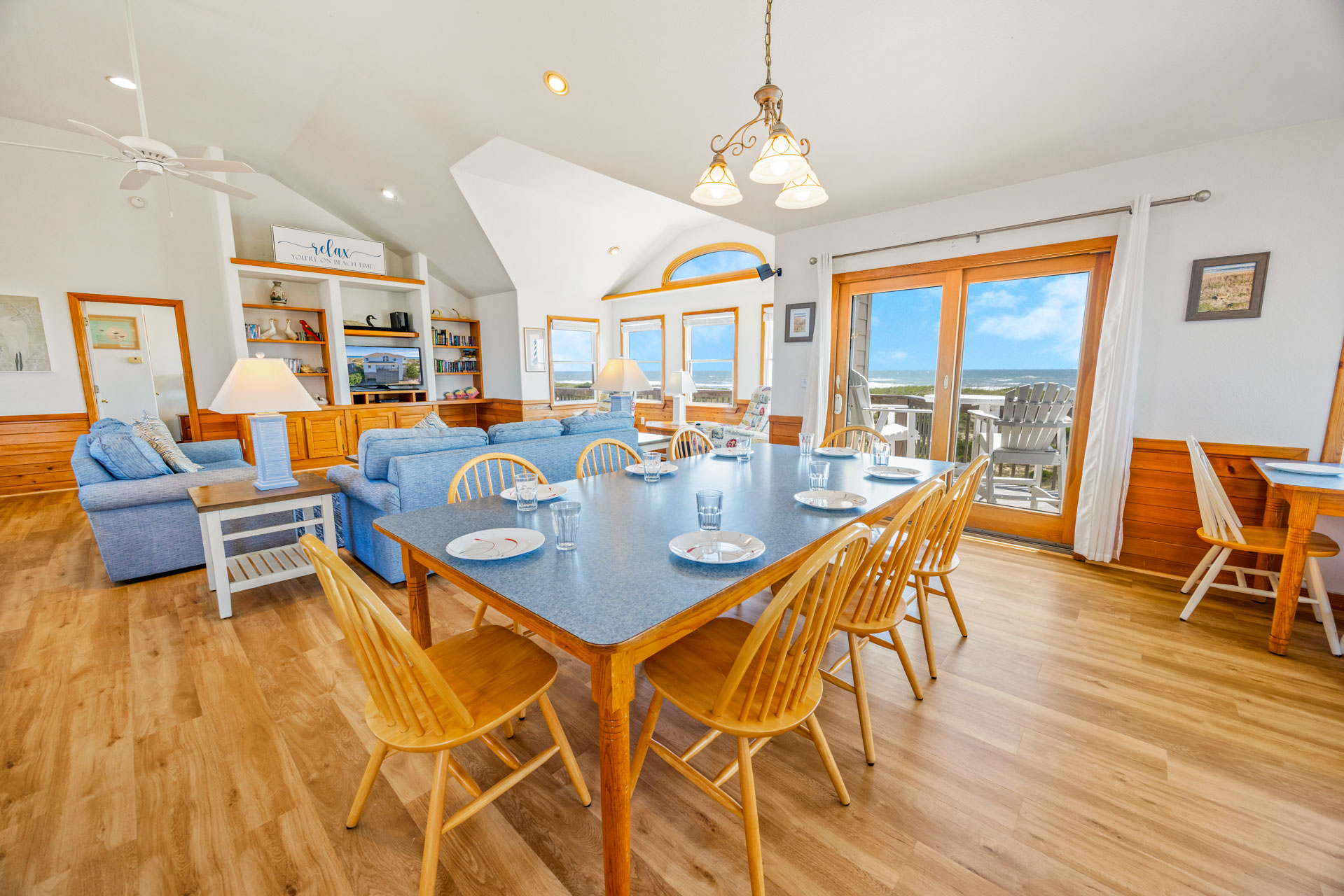 Surf Or Sound Realty 971 Sea Skeet Dining Area 5