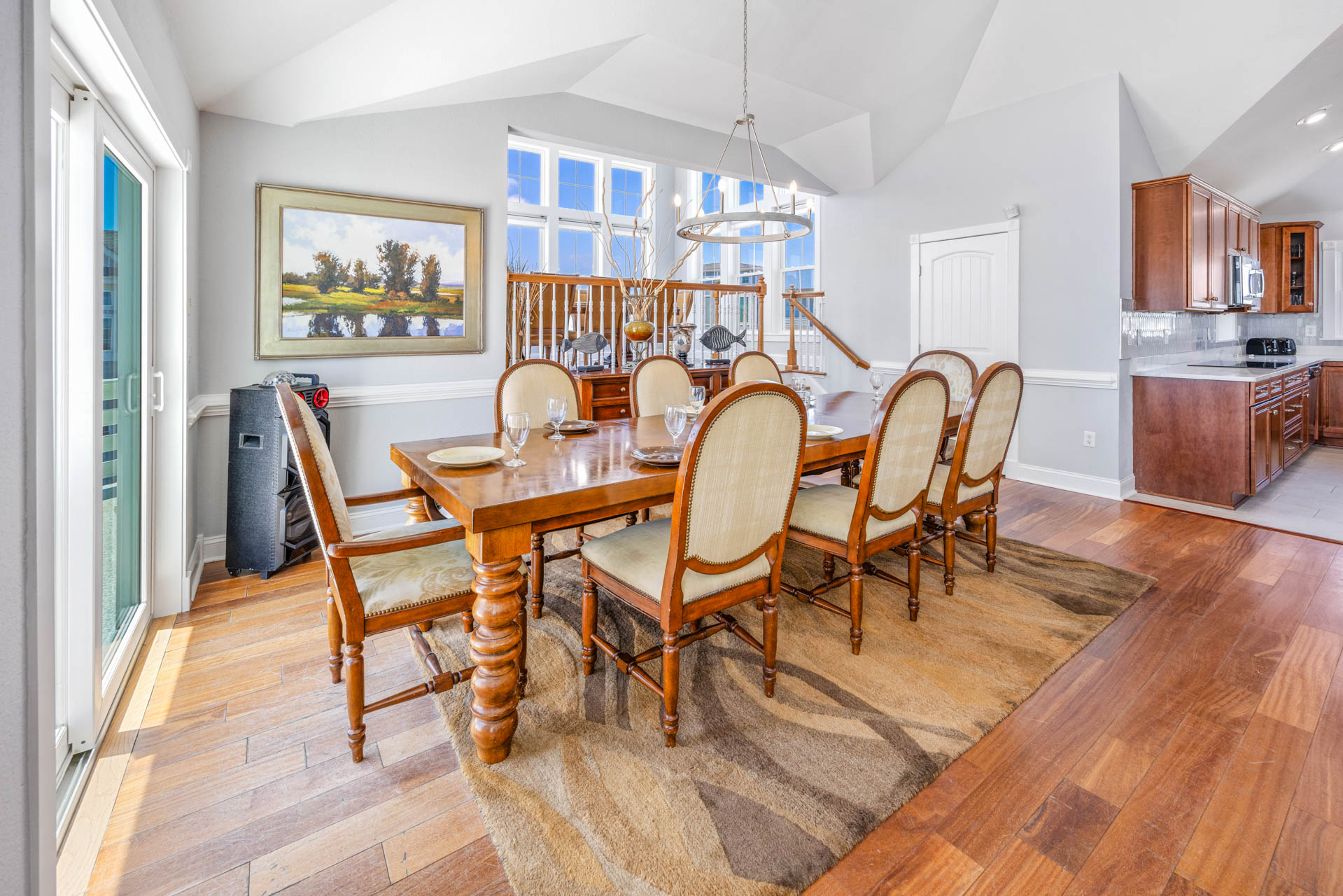 Surf Or Sound Realty 685 Shooting Star Dining Area 1