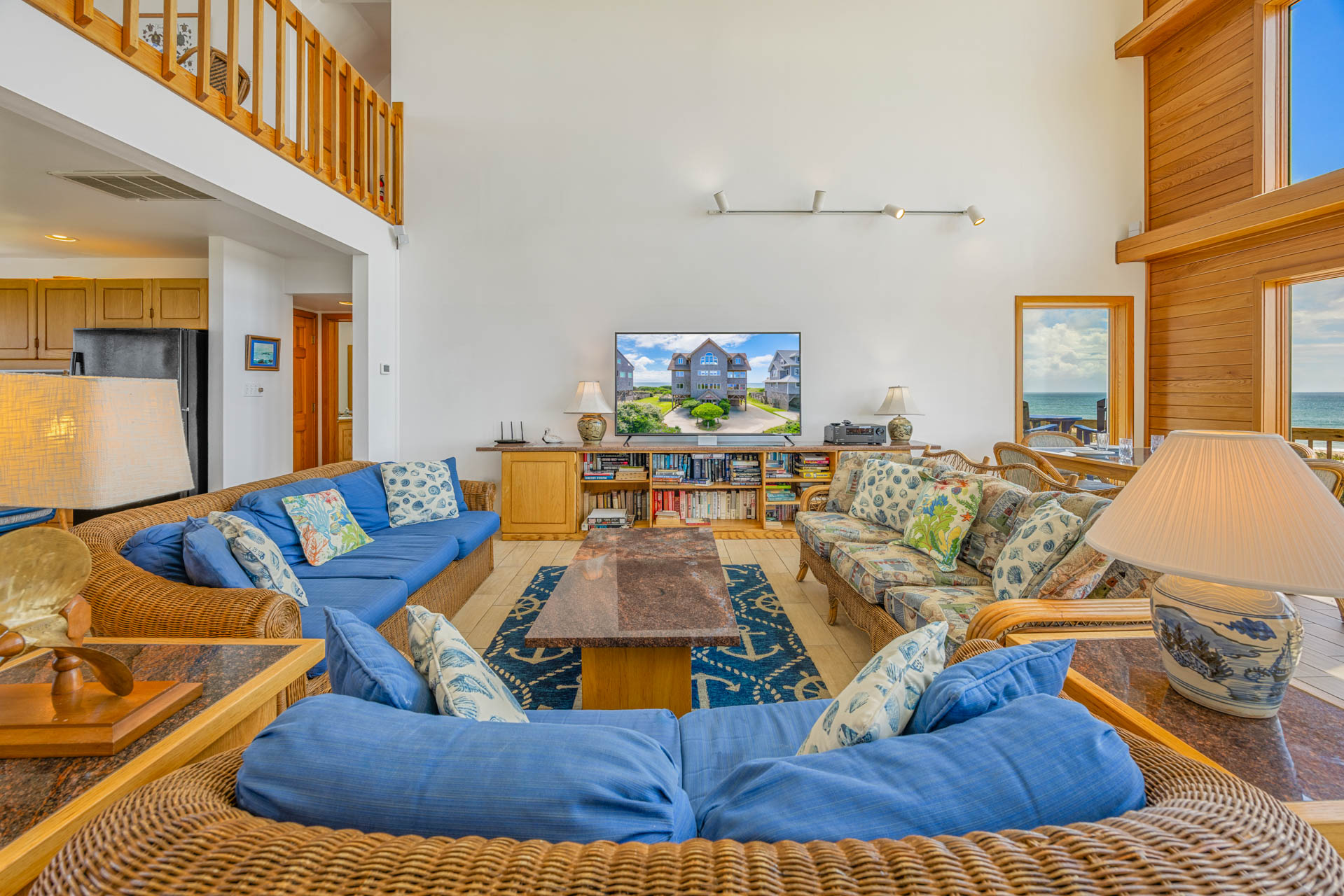 Surf Or Sound Realty 766 Surf's Up Great Room 4