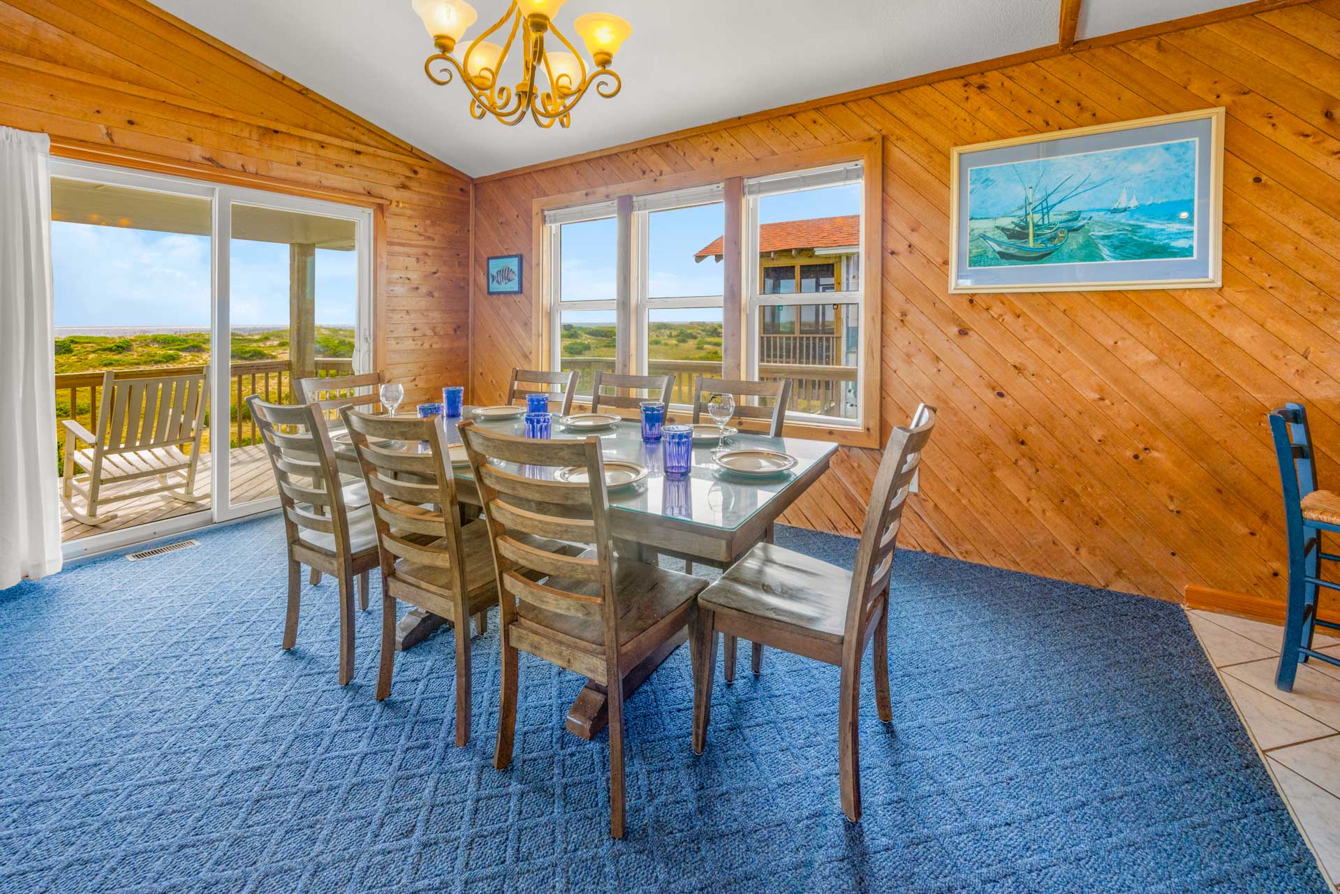 Surf Or Sound Realty 463 Casa Mare Dining Area 5