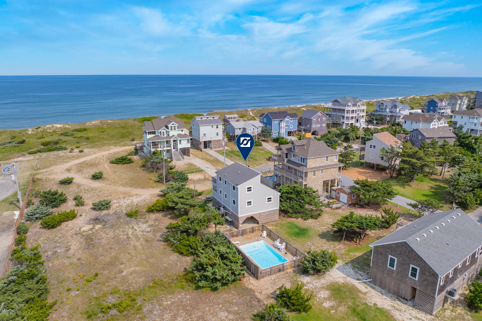 Surf Or Sound Realty 565 Whit's End Exterior 8 Pin