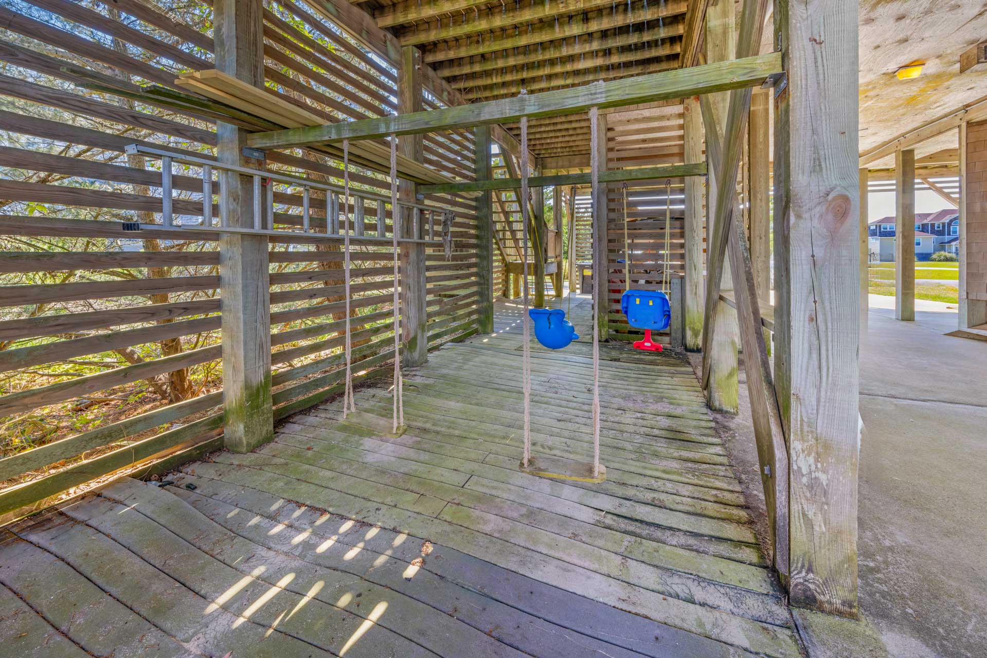 Surf Or Sound Realty 389 Salty Dawg Swingset