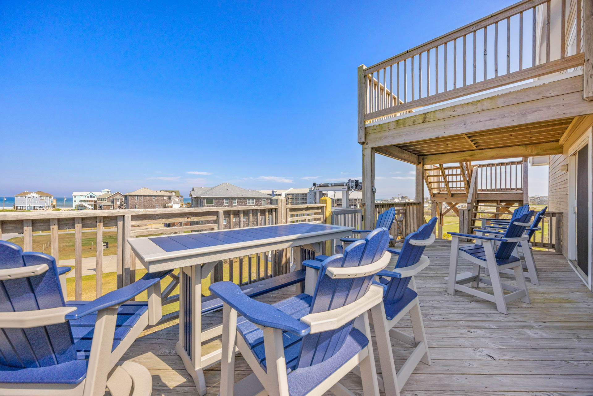 Surf Or Sound Realty 928 Surfs Up Rodanthe Deck 2