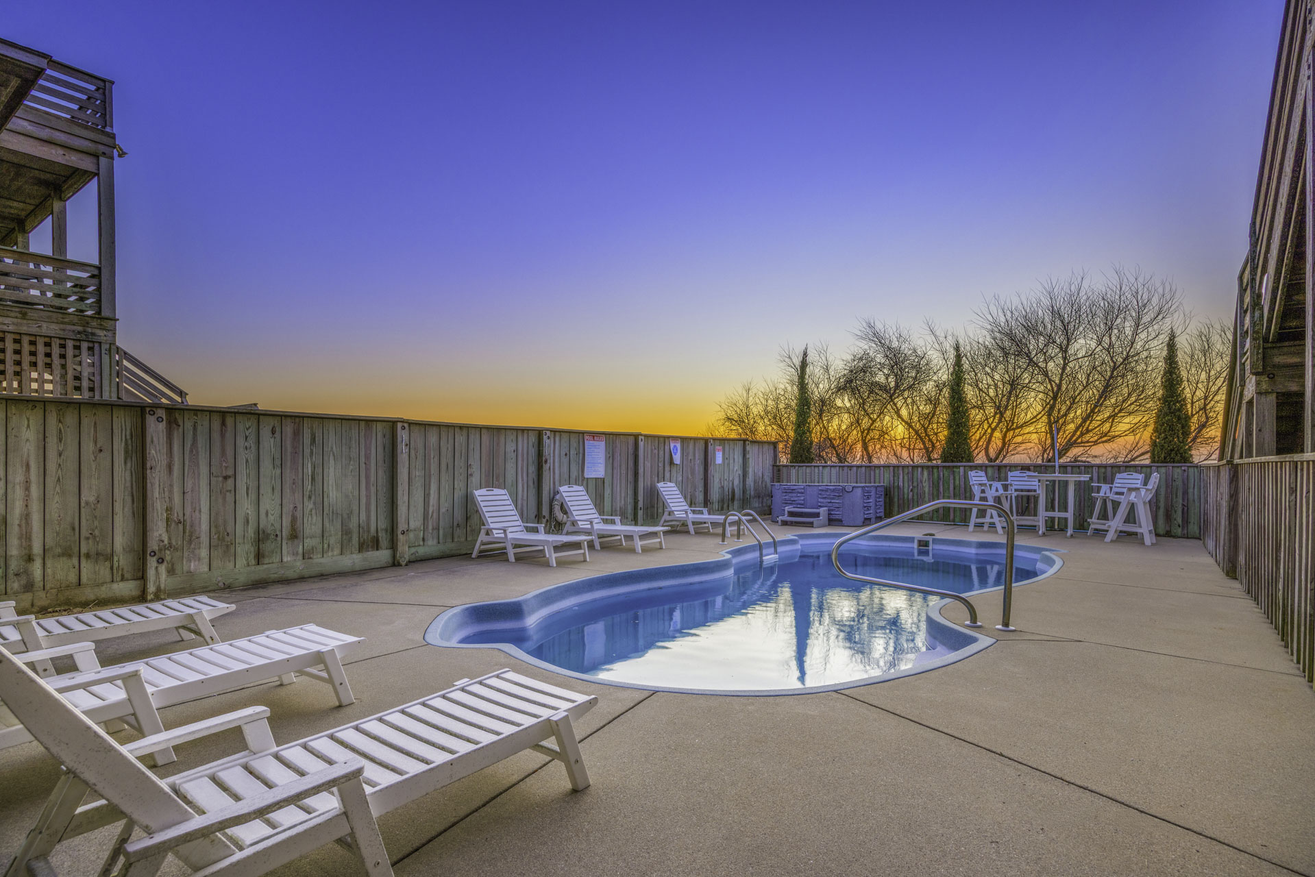 Surf Or Sound Realty 622 Sea Lady II Pool Area 1