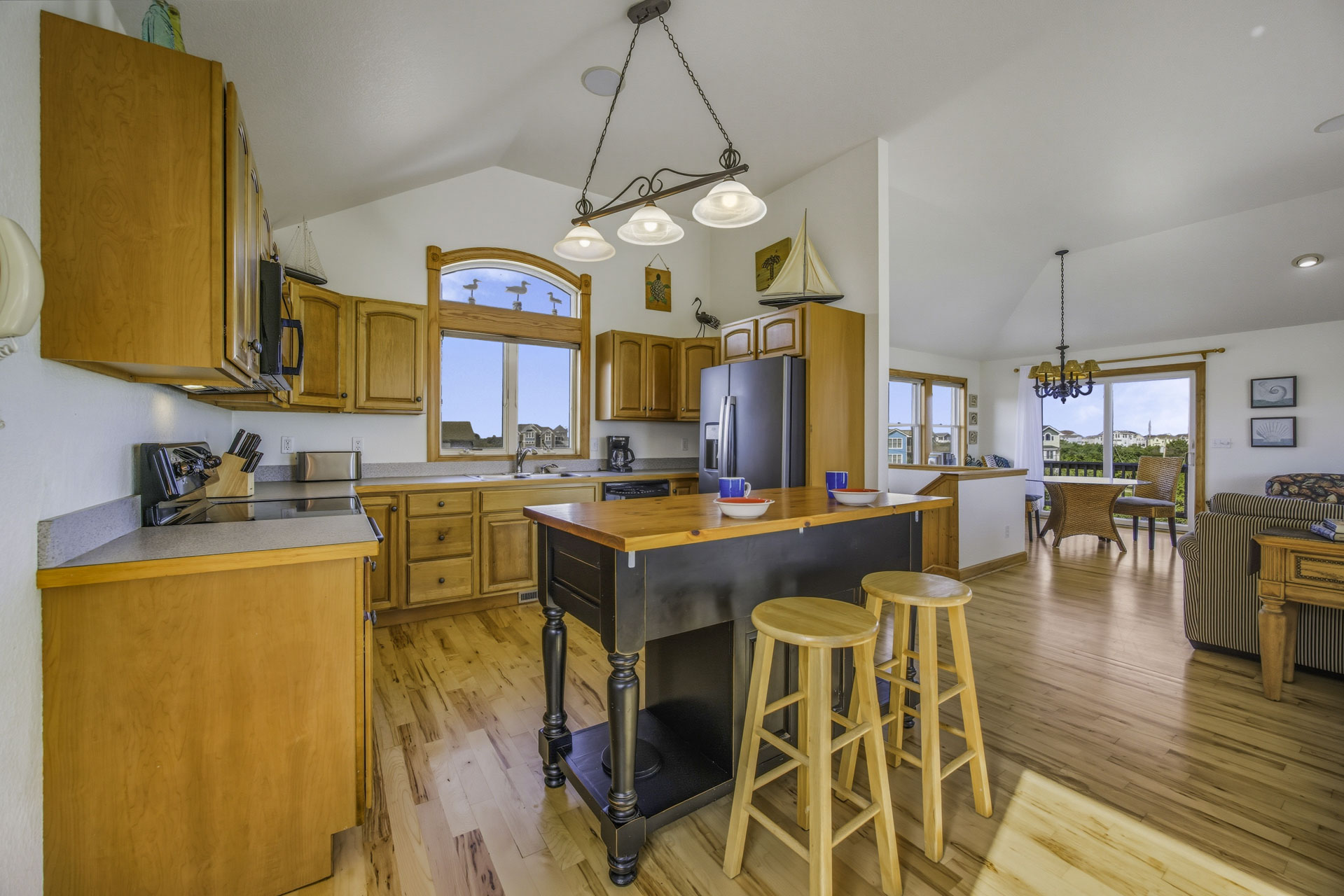 Surf Or Sound Realty 451 Five Fathoms Kitchen 1