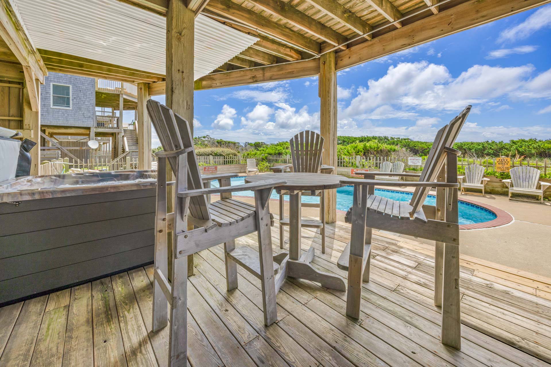 Surf Or Sound Realty 766 Surf's Up Pool Area 1