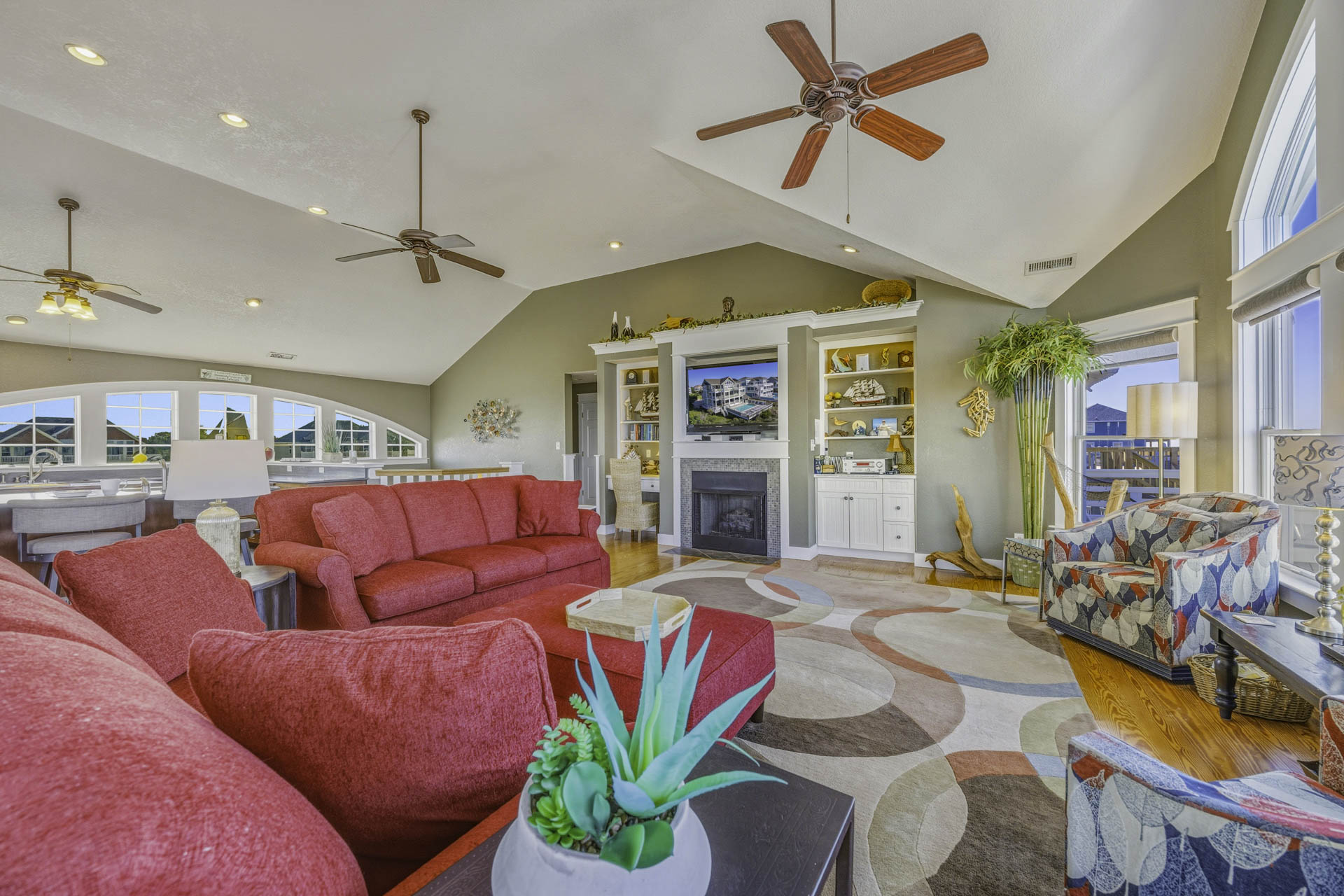 Surf Or Sound Realty 438 Sounds Terrific Great Room 4