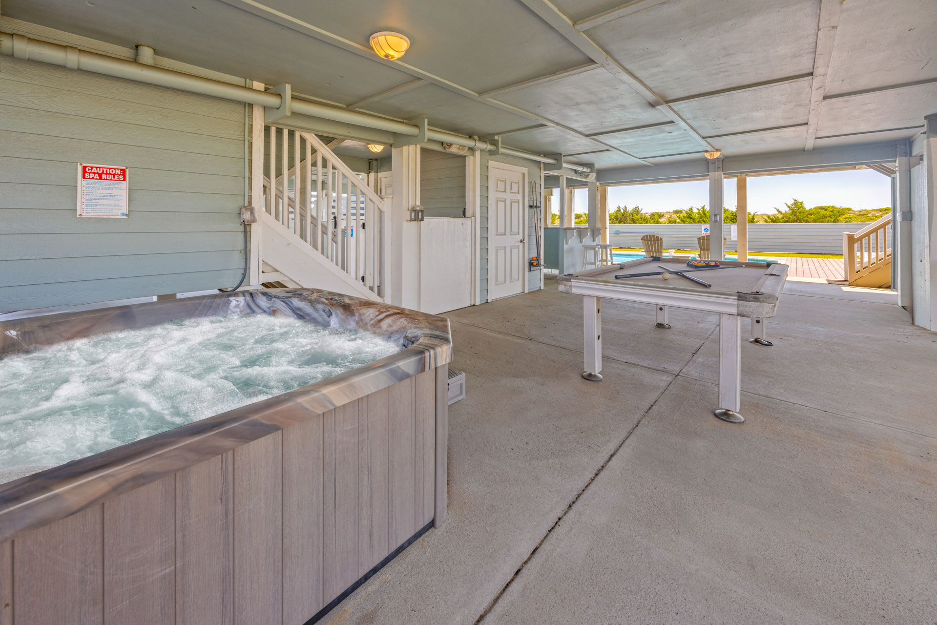 Surf Or Sound Realty 778 Time Out Hot Tub 2