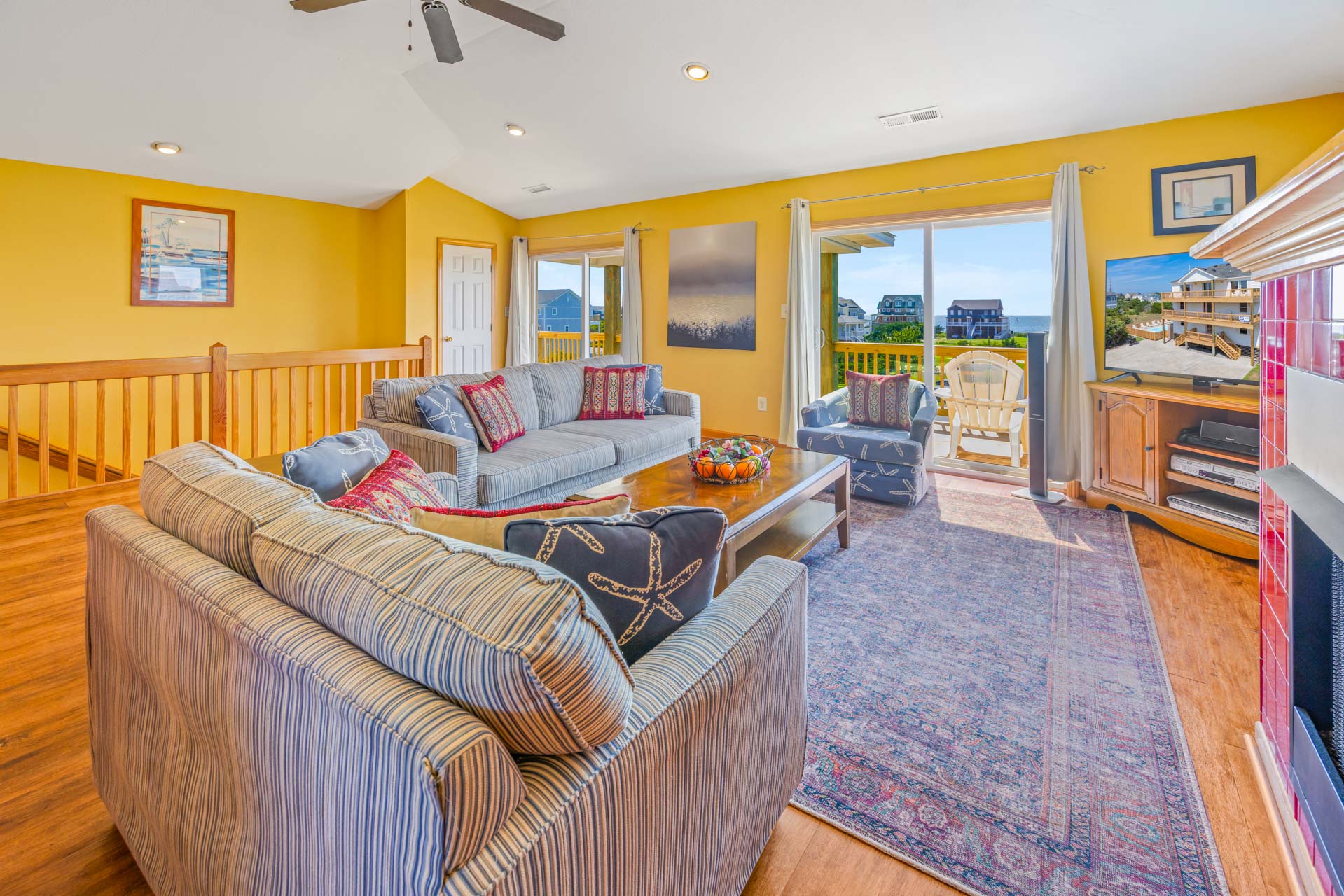 Surf Or Sound Realty 727 Knights In Salvo Great Room 4