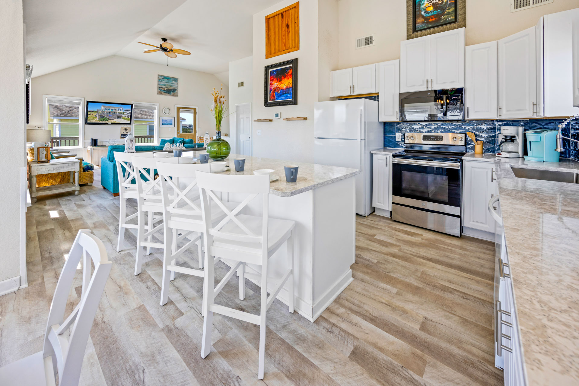 Surf Or Sound Realty 1183 Nautical By Nature Kitchen 2