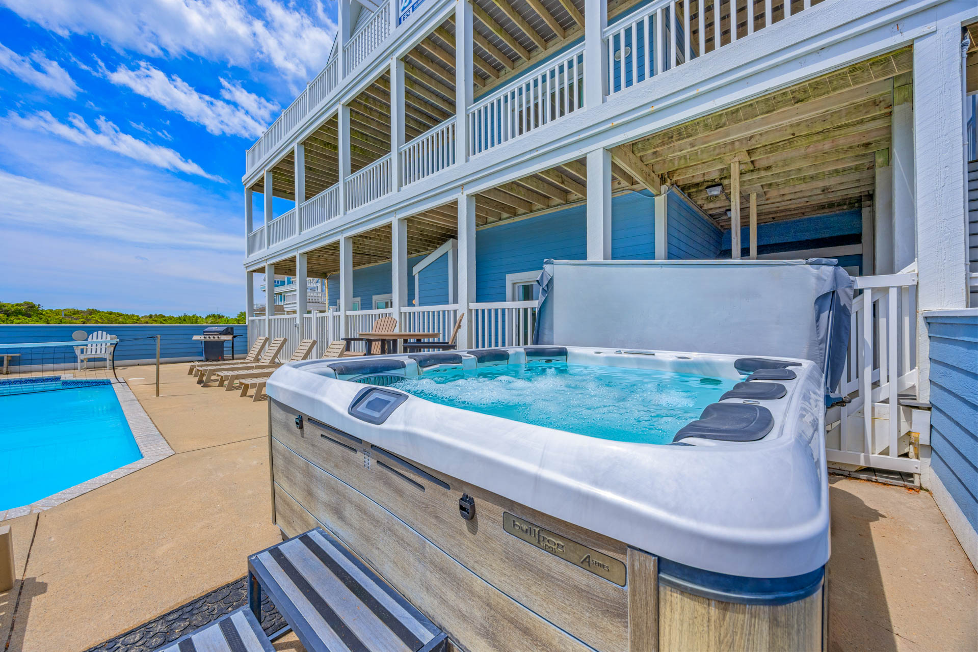 Surf Or Sound Realty 652 Castlemere Hot Tub