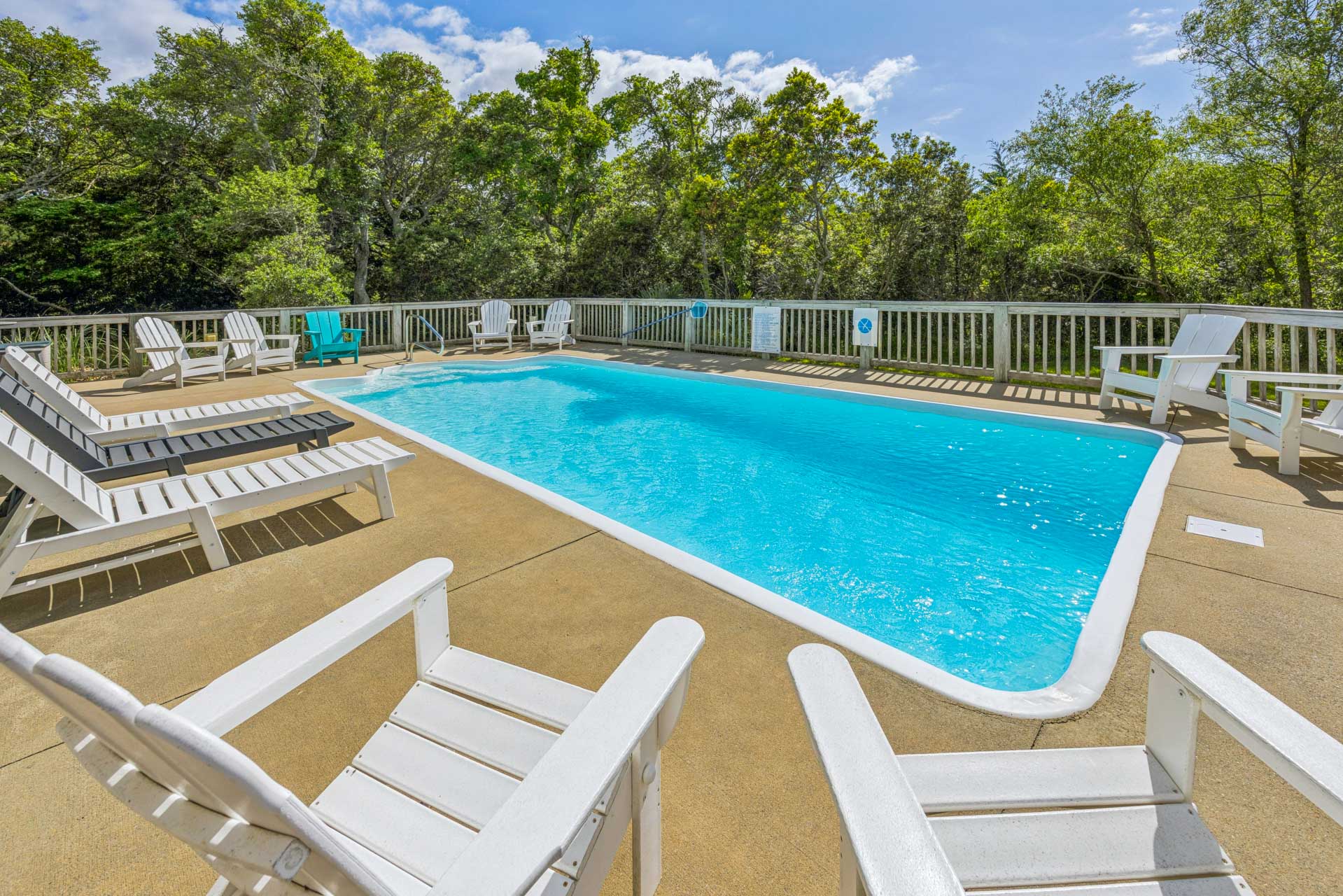 Surf Or Sound Realty 1032 Sparrow's Treehouse Pool Area 3