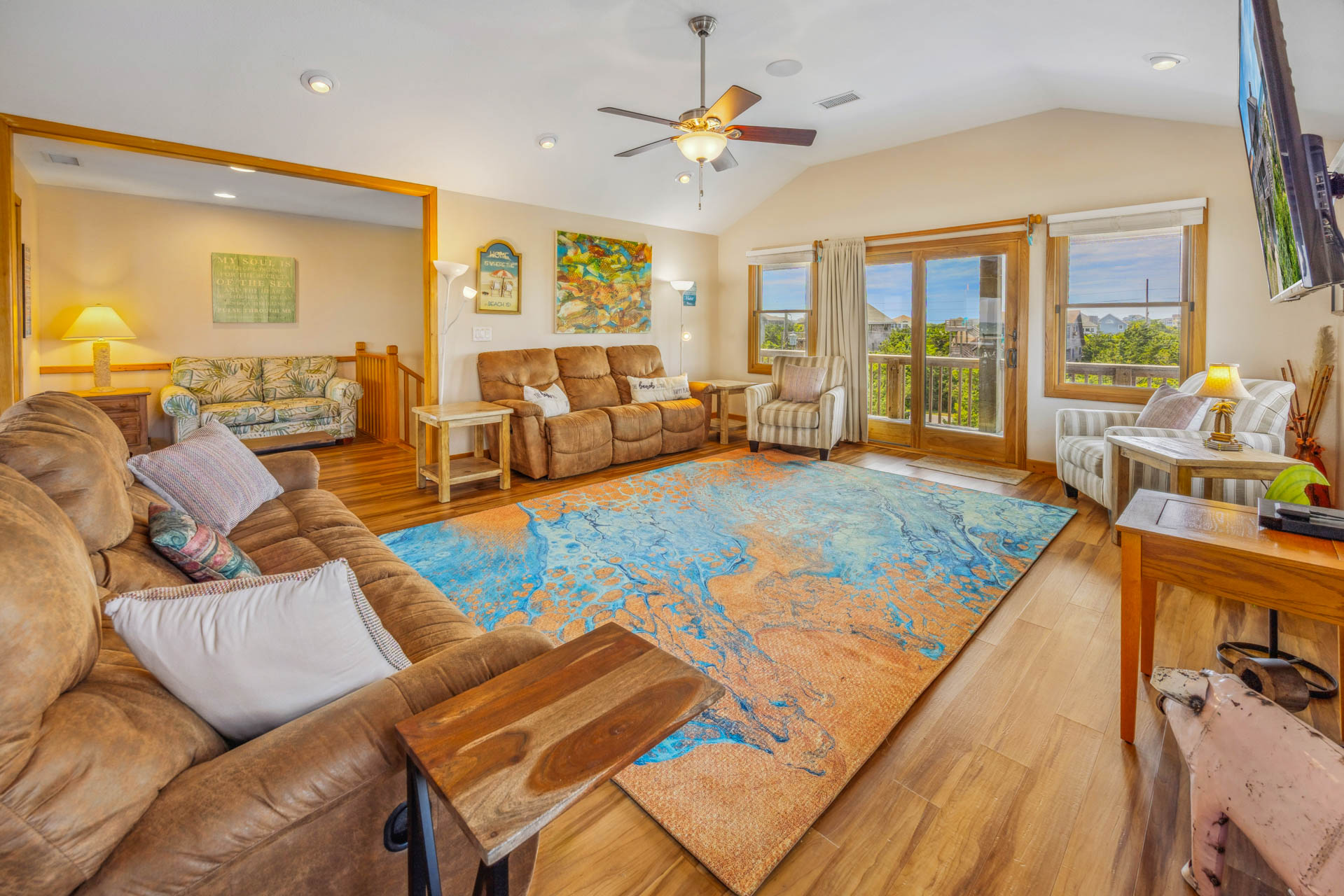 Surf Or Sound Realty 831 Avon Surf Great Room 3