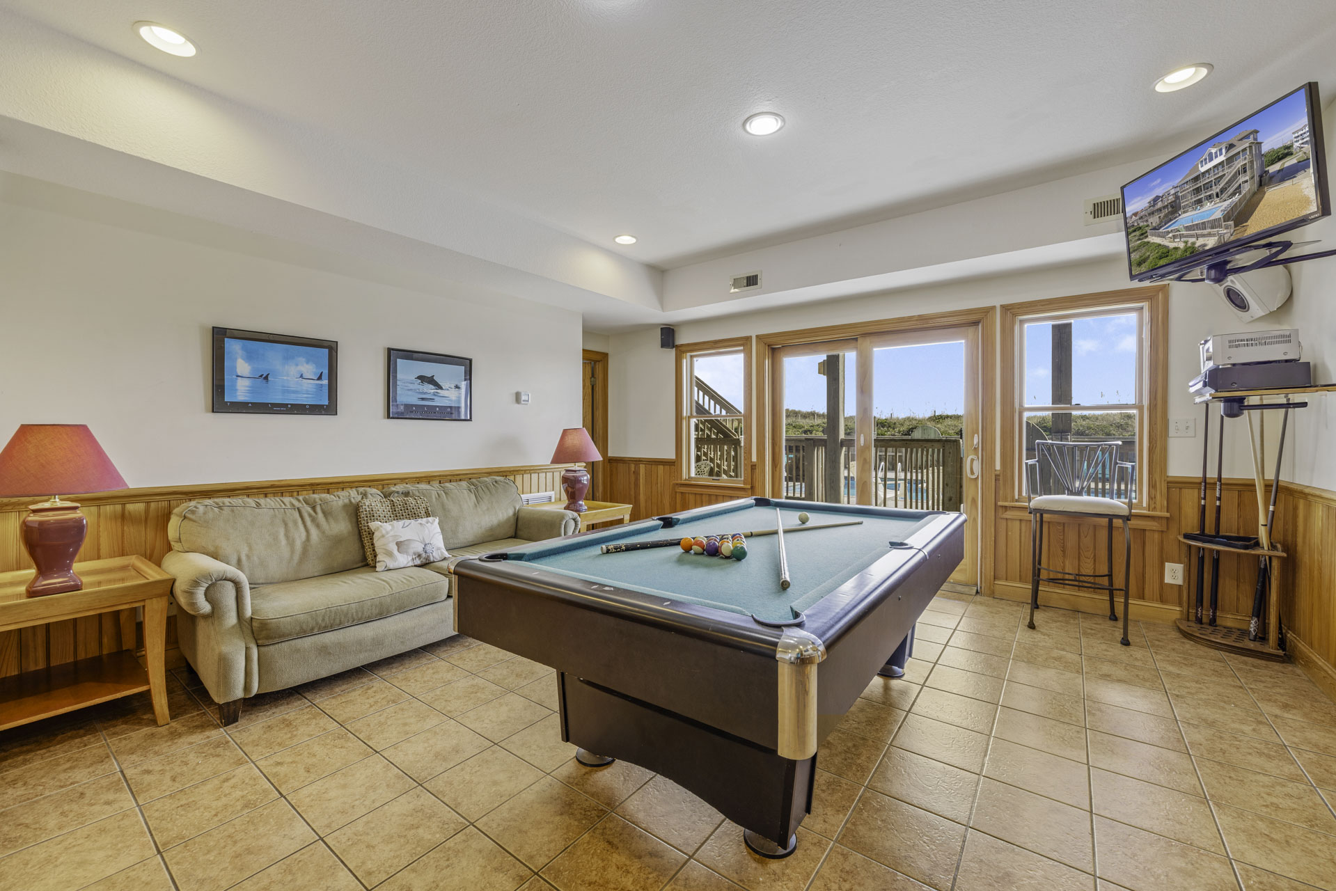 Surf Or Sound Realty 368 Sea Whisper Game Room 1