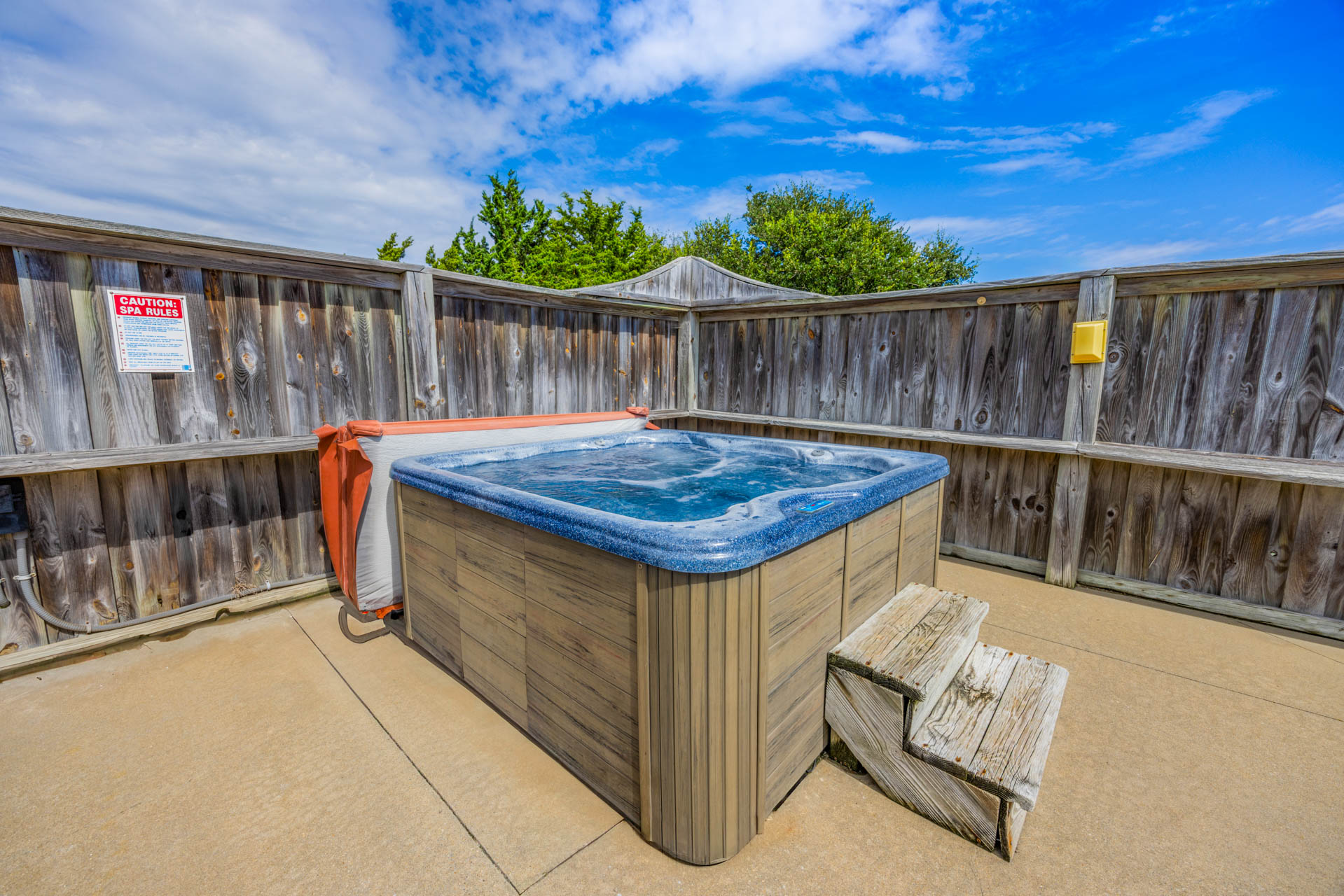 Surf Or Sound Realty 463 Casa Mare Hot Tub 1