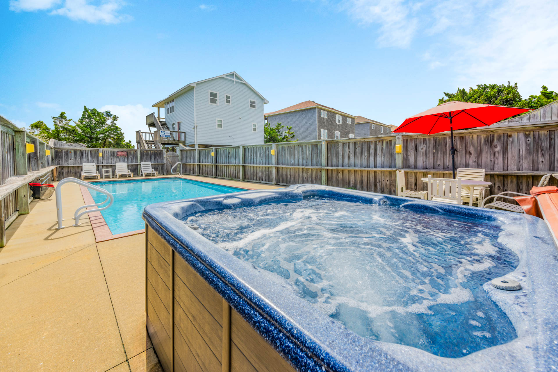 Surf Or Sound Realty 463 Casa Mare Hot Tub 2
