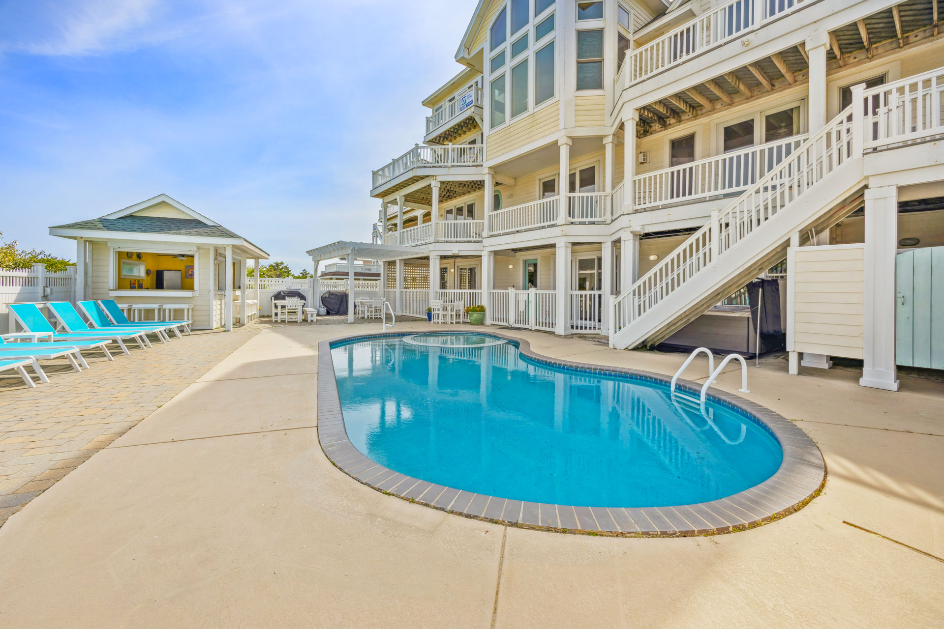 Surf Or Sound Realty 333 Bramasole Pool Area 5