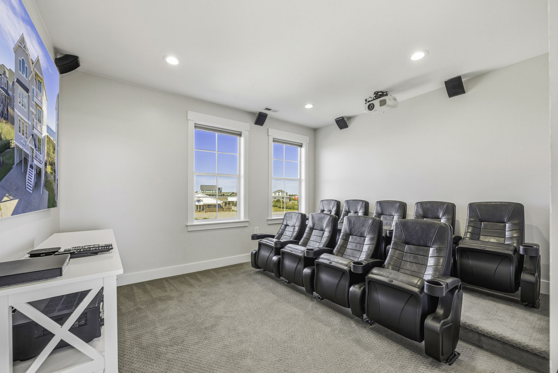 Surf Or Sound Realty 918 Cape Sol Theater Room