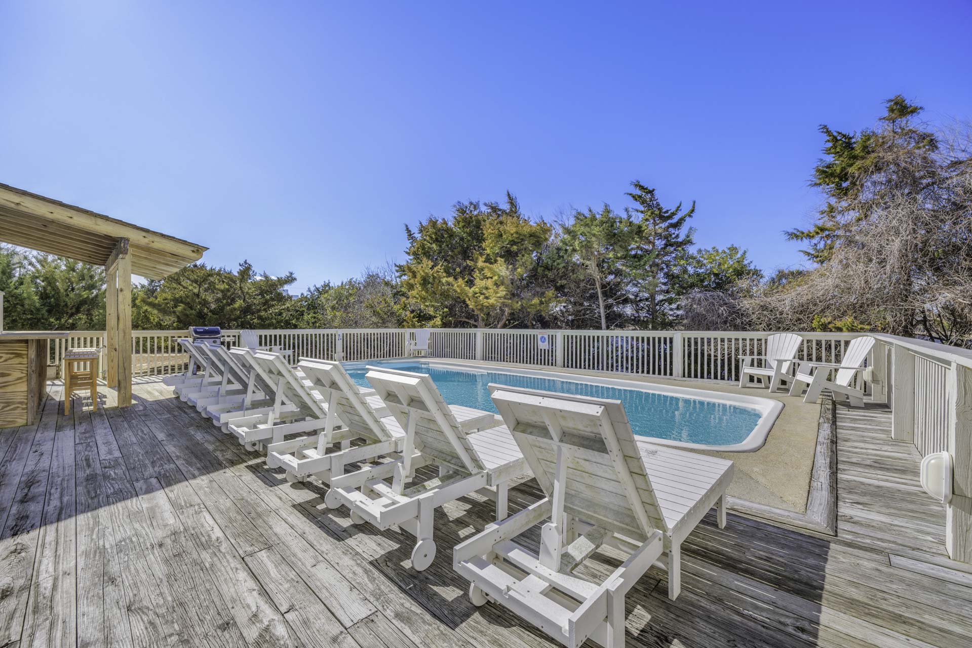 Surf Or Sound Realty 201 Blue Waves Pool Area 1