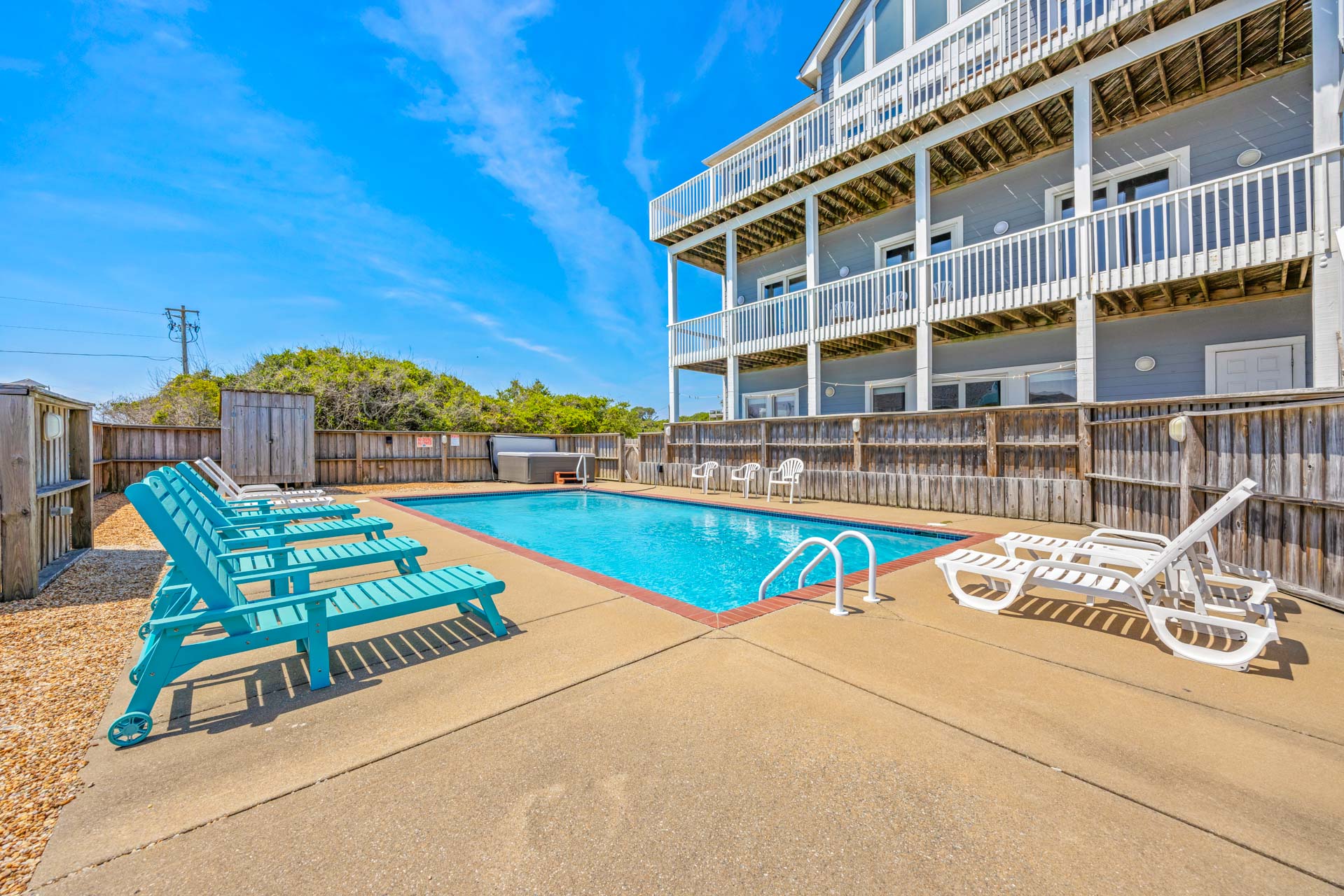 Surf Or Sound Realty 1251 Whispering Sands Pool Area 2