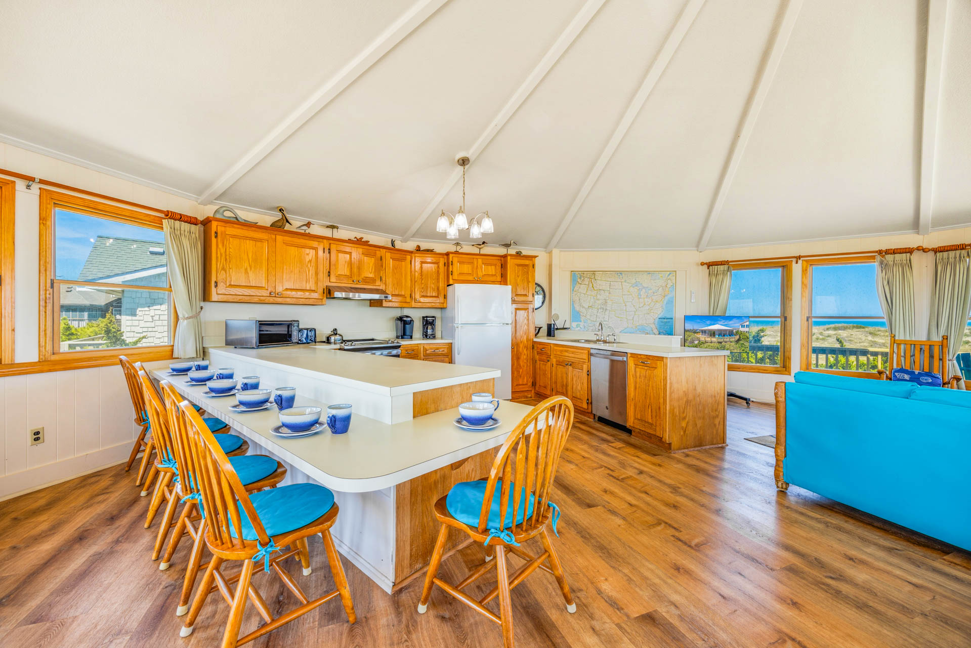 Surf Or Sound Realty 914 Cottage On The Dune Kitchen 1