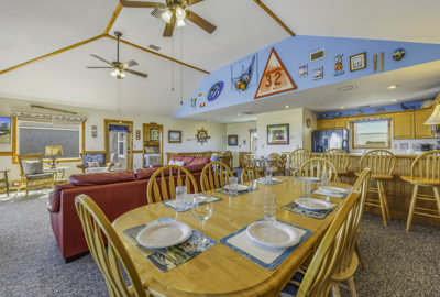 Surf Or Sound Realty 1230 Hideaway East Dining Area 4