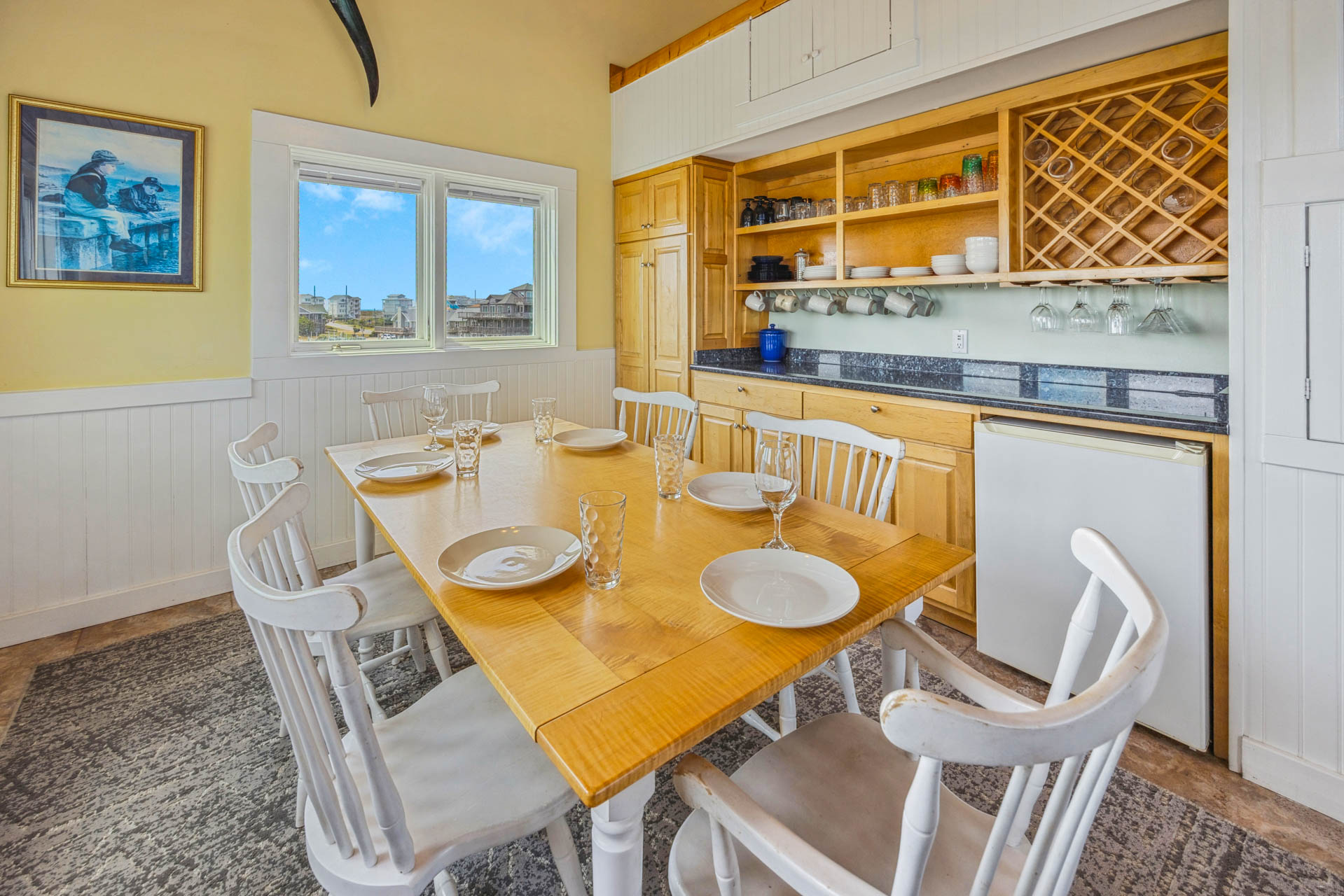 Surf Or Sound Realty 796 Sail On Dining Area 2