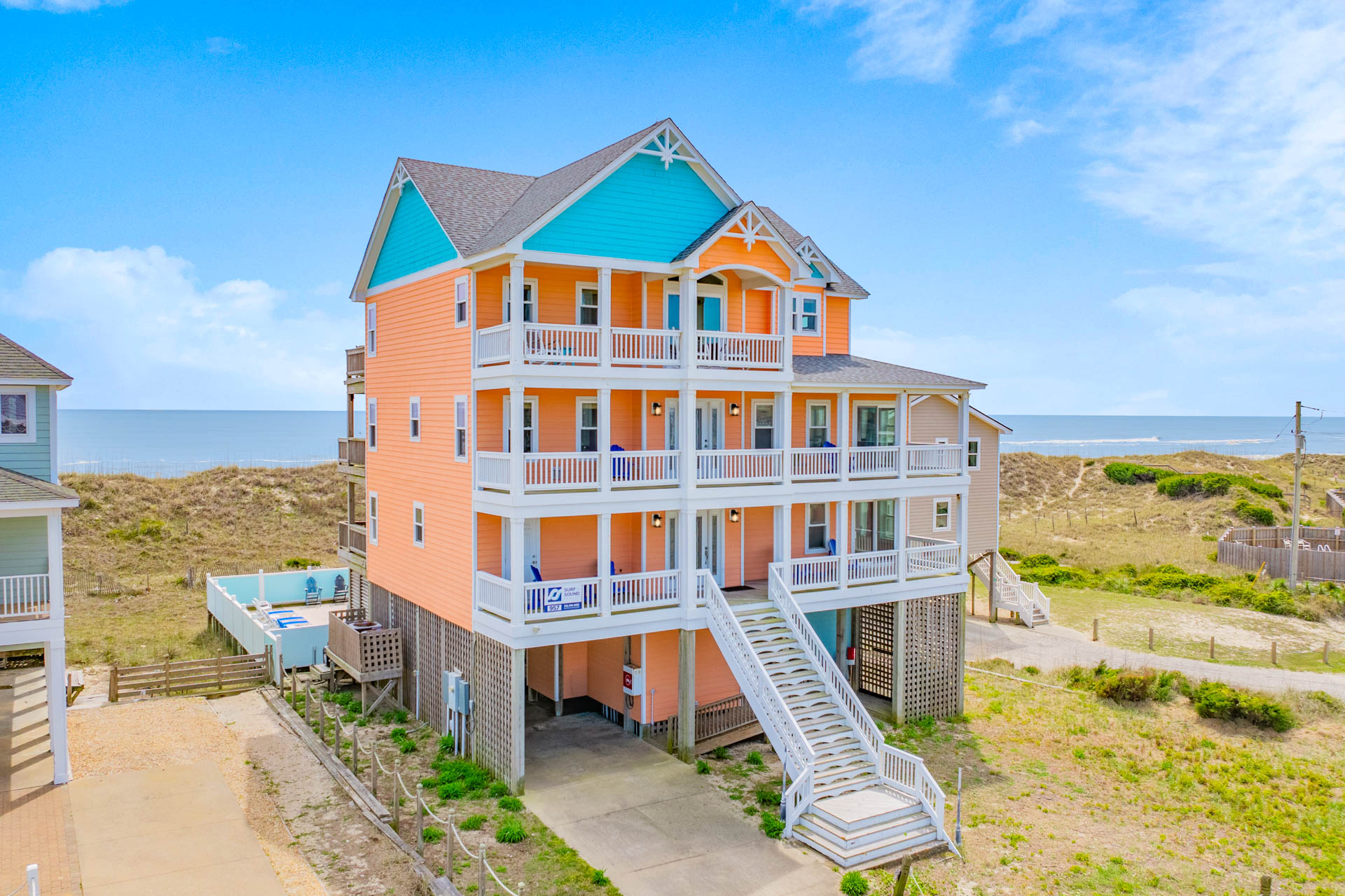 Surf Or Sound Realty 957 Coral Breeze Exterior 2