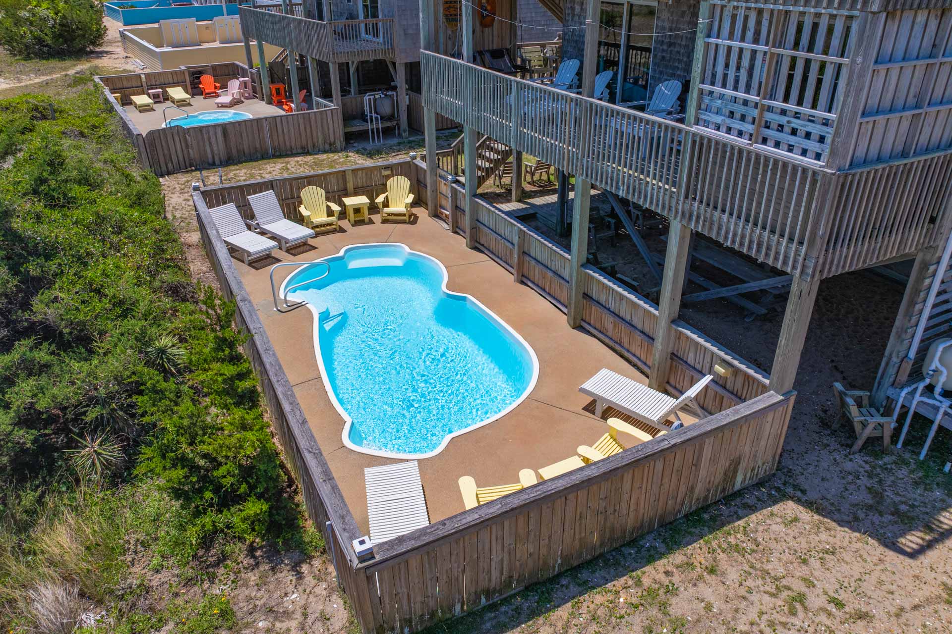 Surf Or Sound Realty 704 A Reel Addiction Pool Area 4