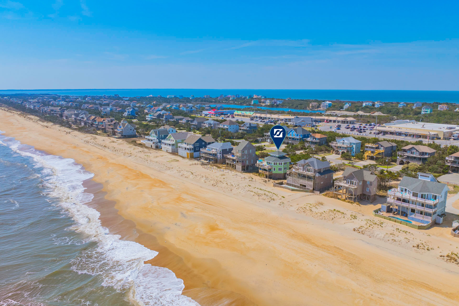 Surf Or Sound Realty 1222 Beachfront Bliss Exterior 5 Pin