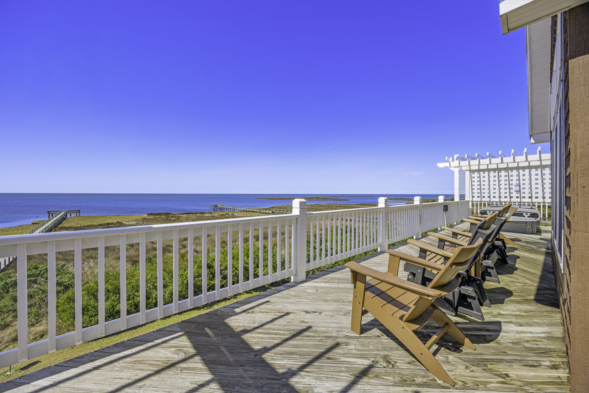 Surf Or Sound Realty 339 Salvo Sunsets Deck 4