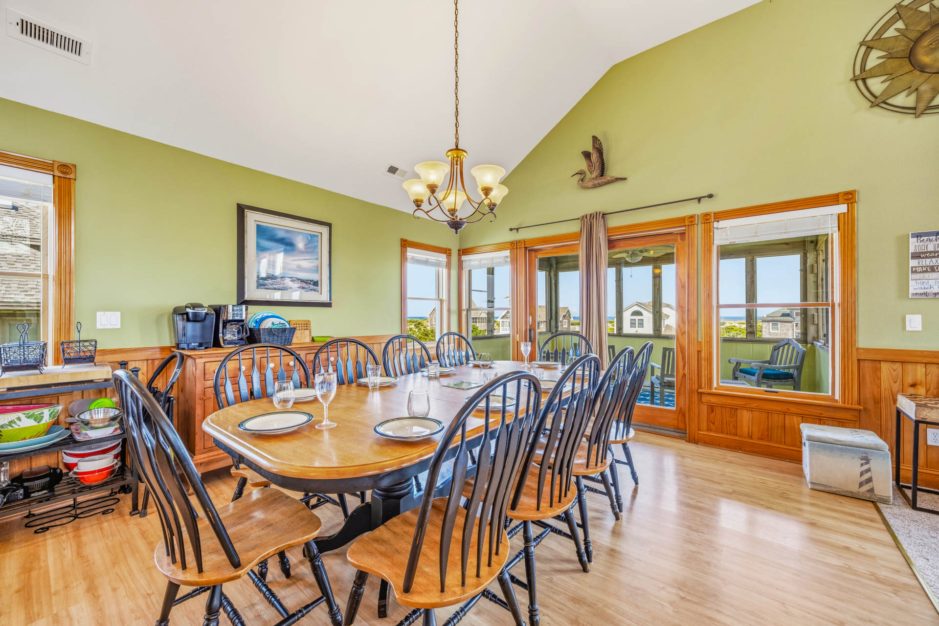 Surf Or Sound Realty 460 Freebird Dining Area 1