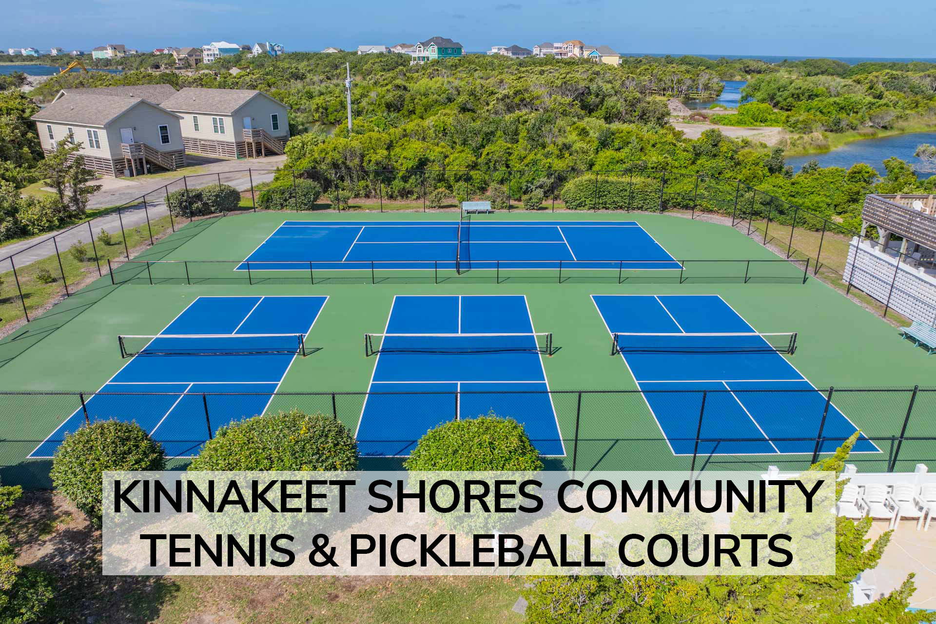 Kinnakeet Shores Tennis Court 2 Label