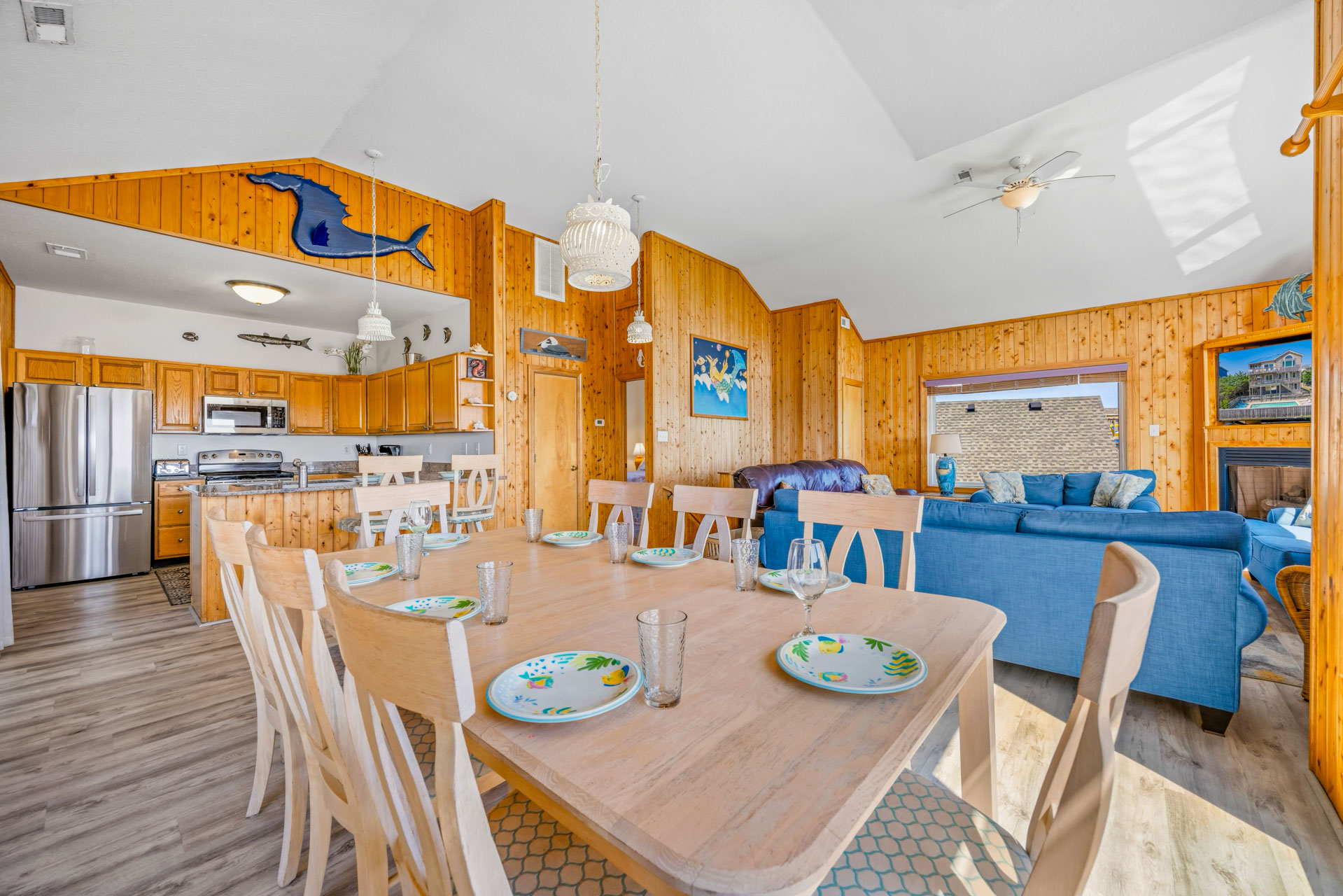 Surf Or Sound Realty 156 A Beach Song Dining Area 3