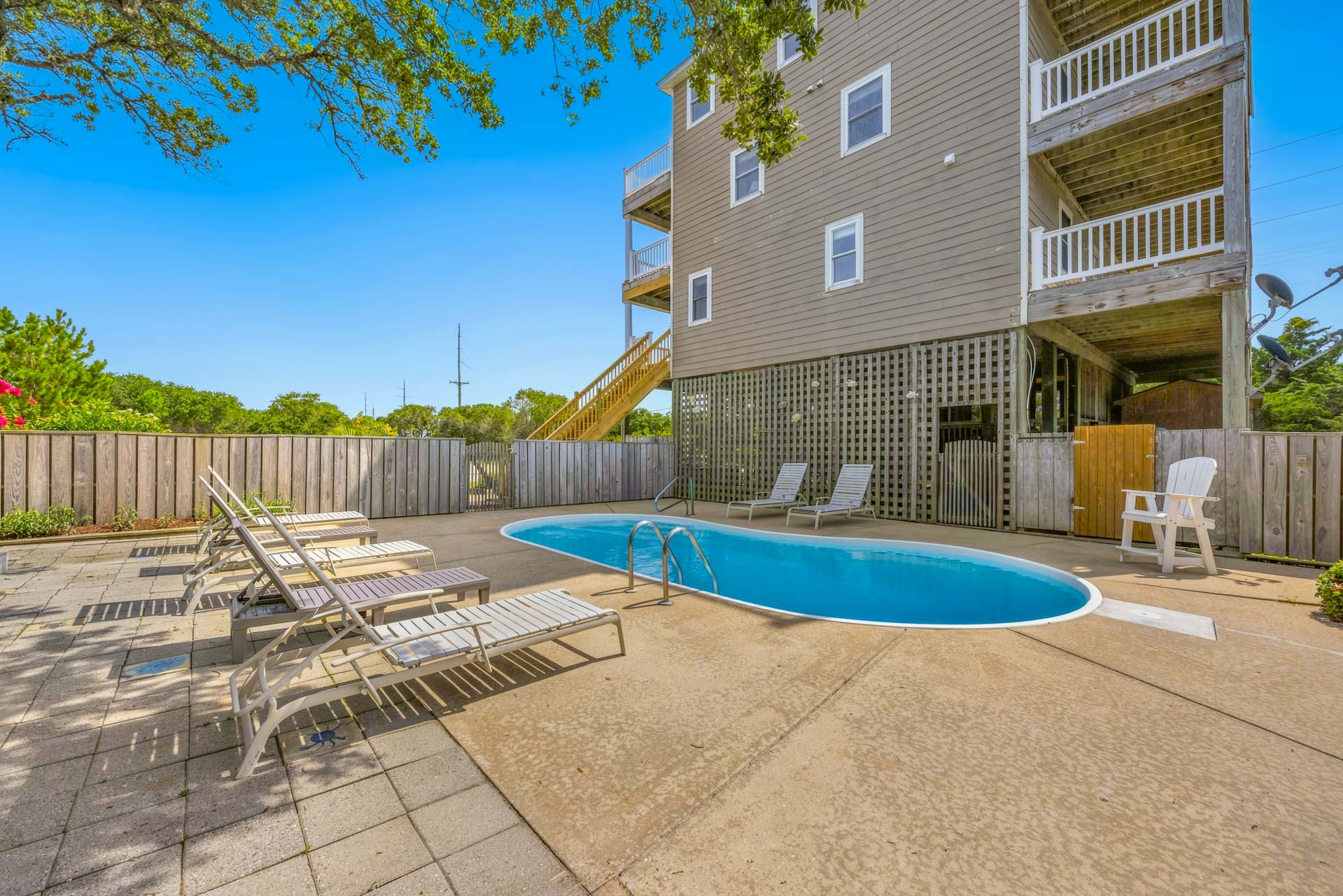 Surf Or Sound Realty 1255 Villa Dolce Vita Pool Area 5