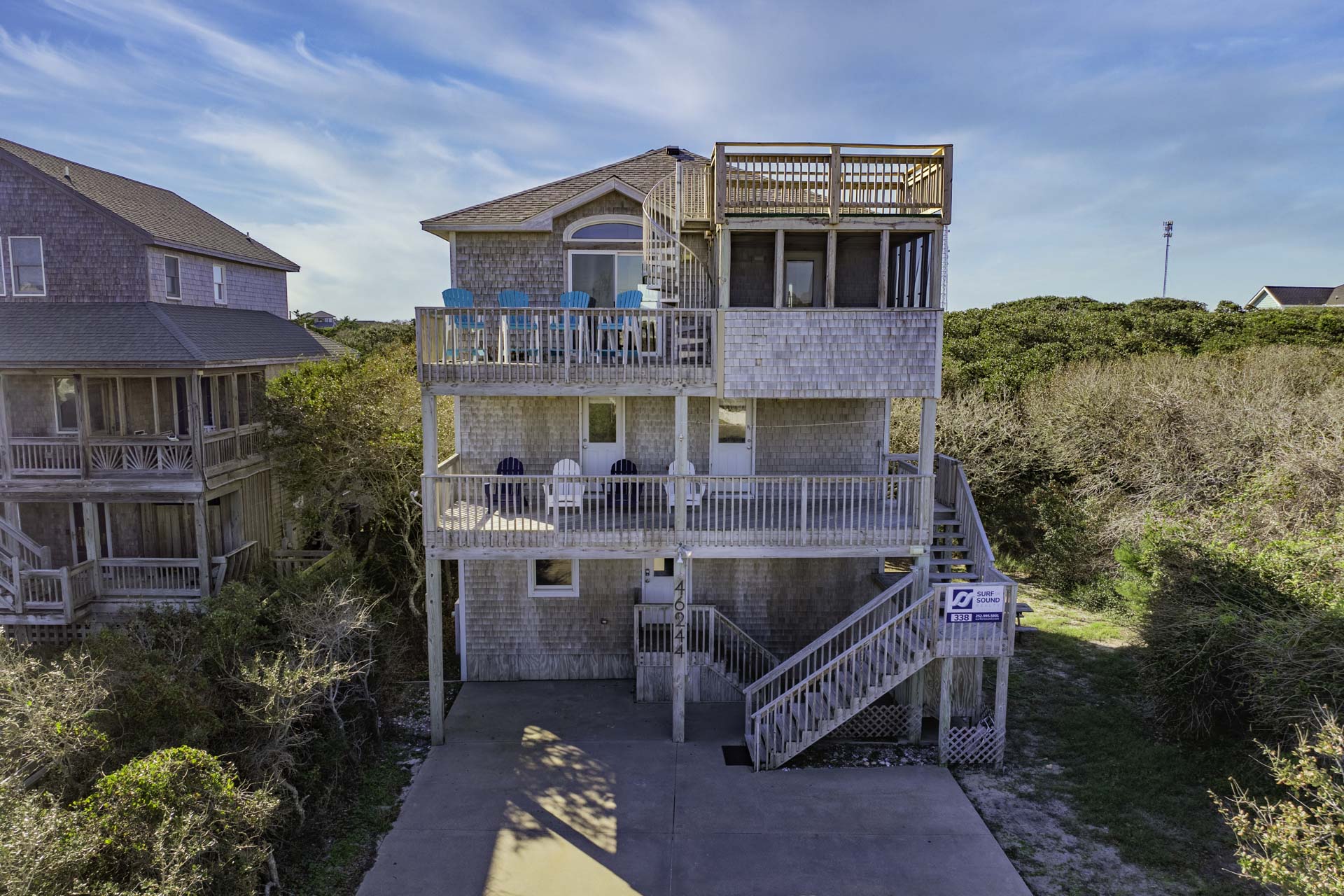 Surf Or Sound Realty 338 Beach House Exterior 2