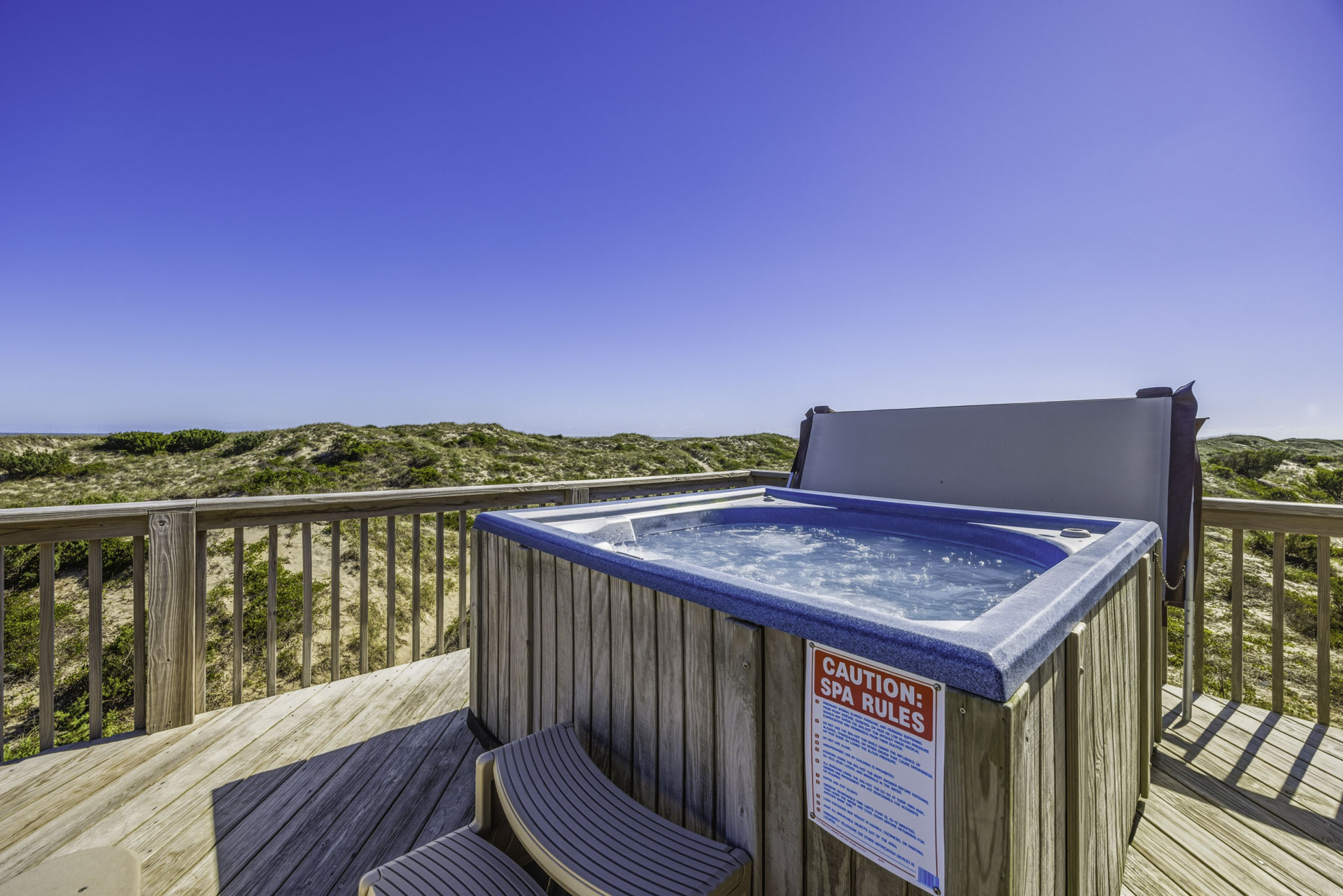 Surf Or Sound Realty 1229 Kinnakeet Dunes Hot Tub 2