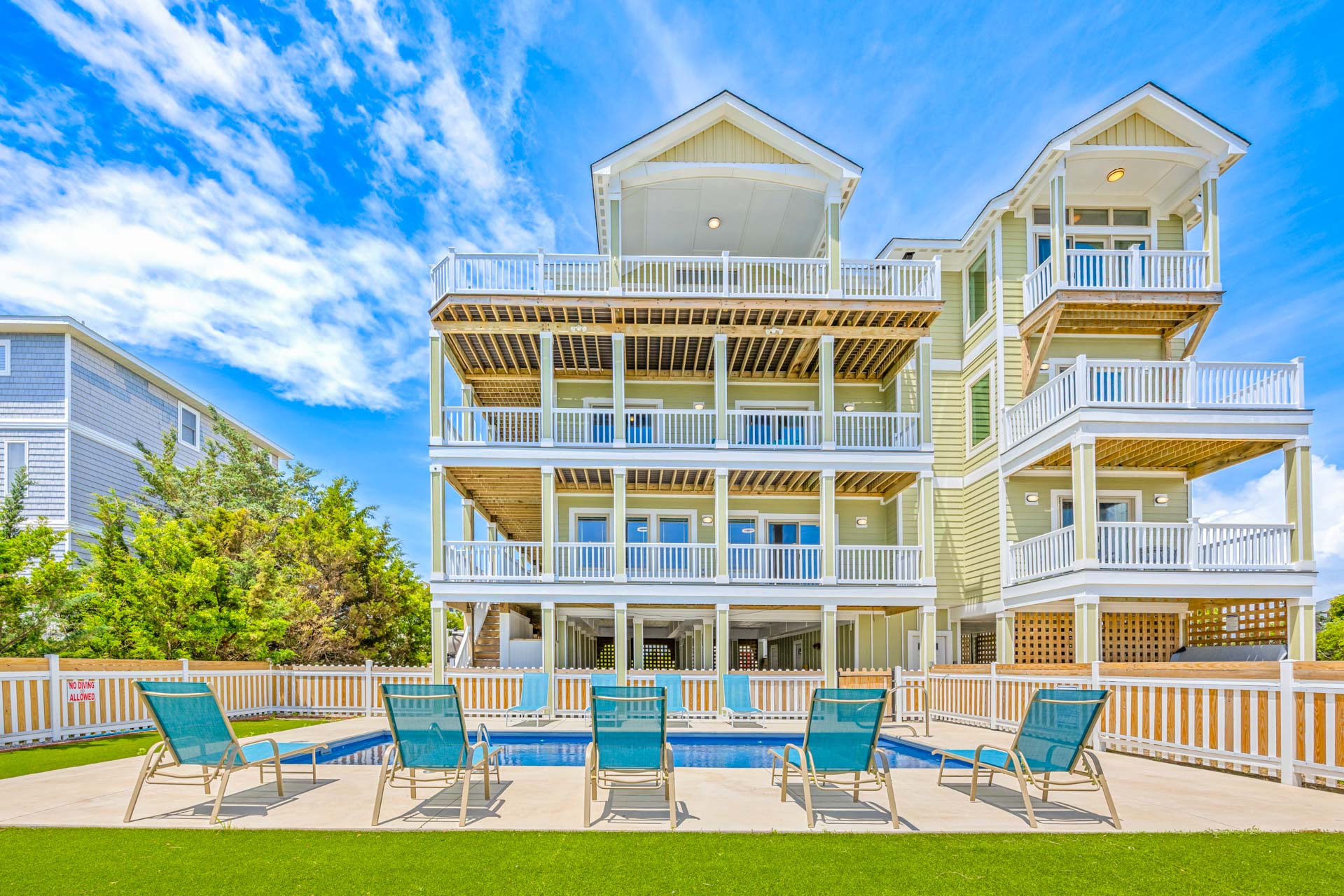Surf Or Sound Realty 1238 Costa Del Mar Pool Area 6