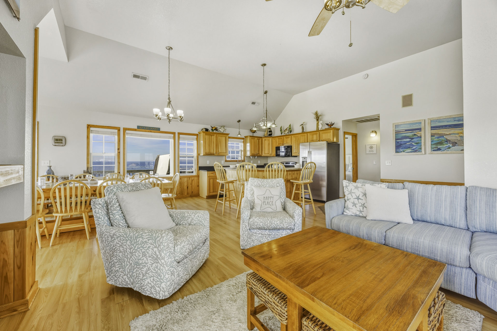 Surf Or Sound Realty 1047 LV 2 Kite Great Room 5